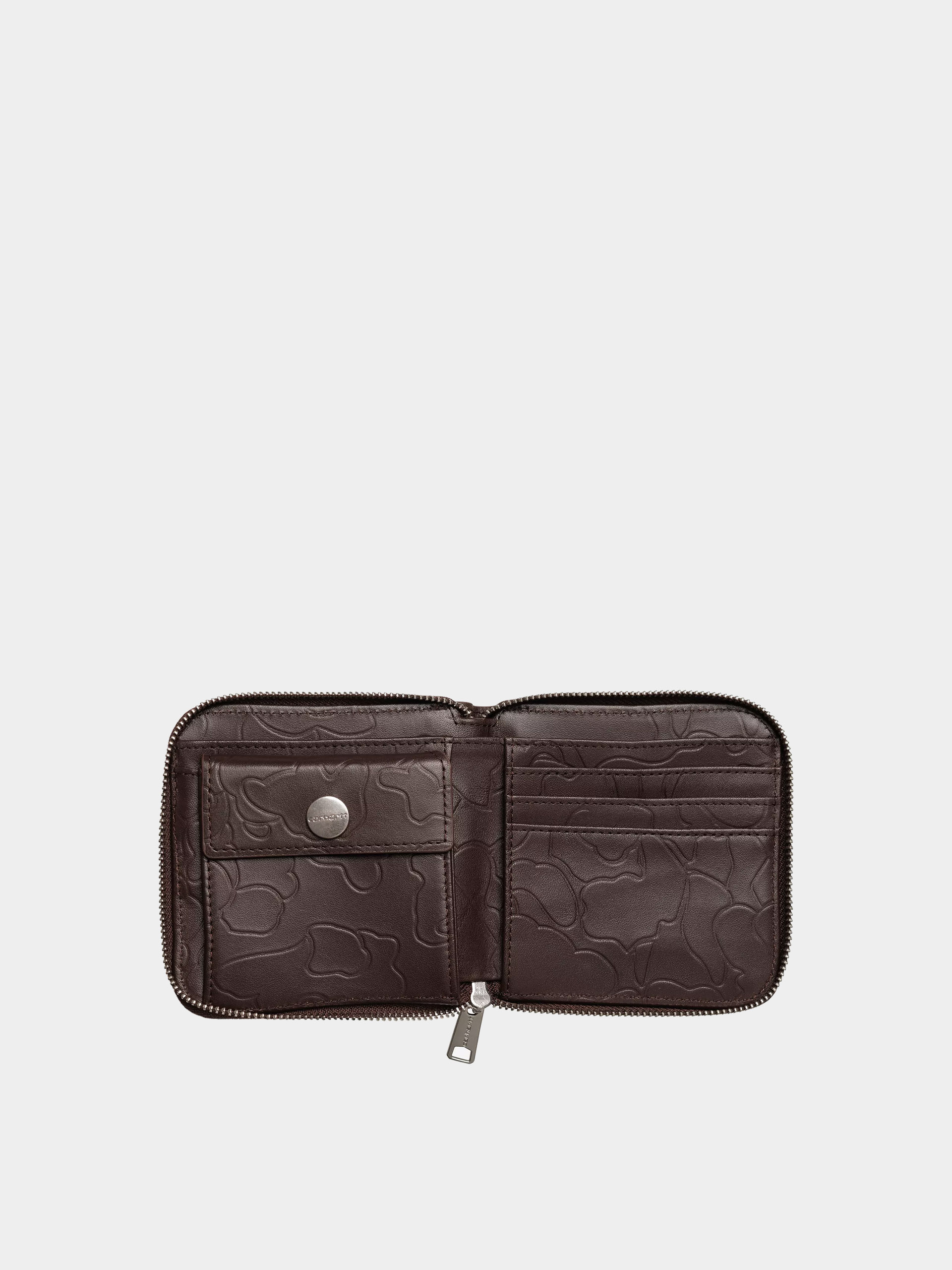 Peňaženka Carhartt WIP Camo Duck (palisander/silver)