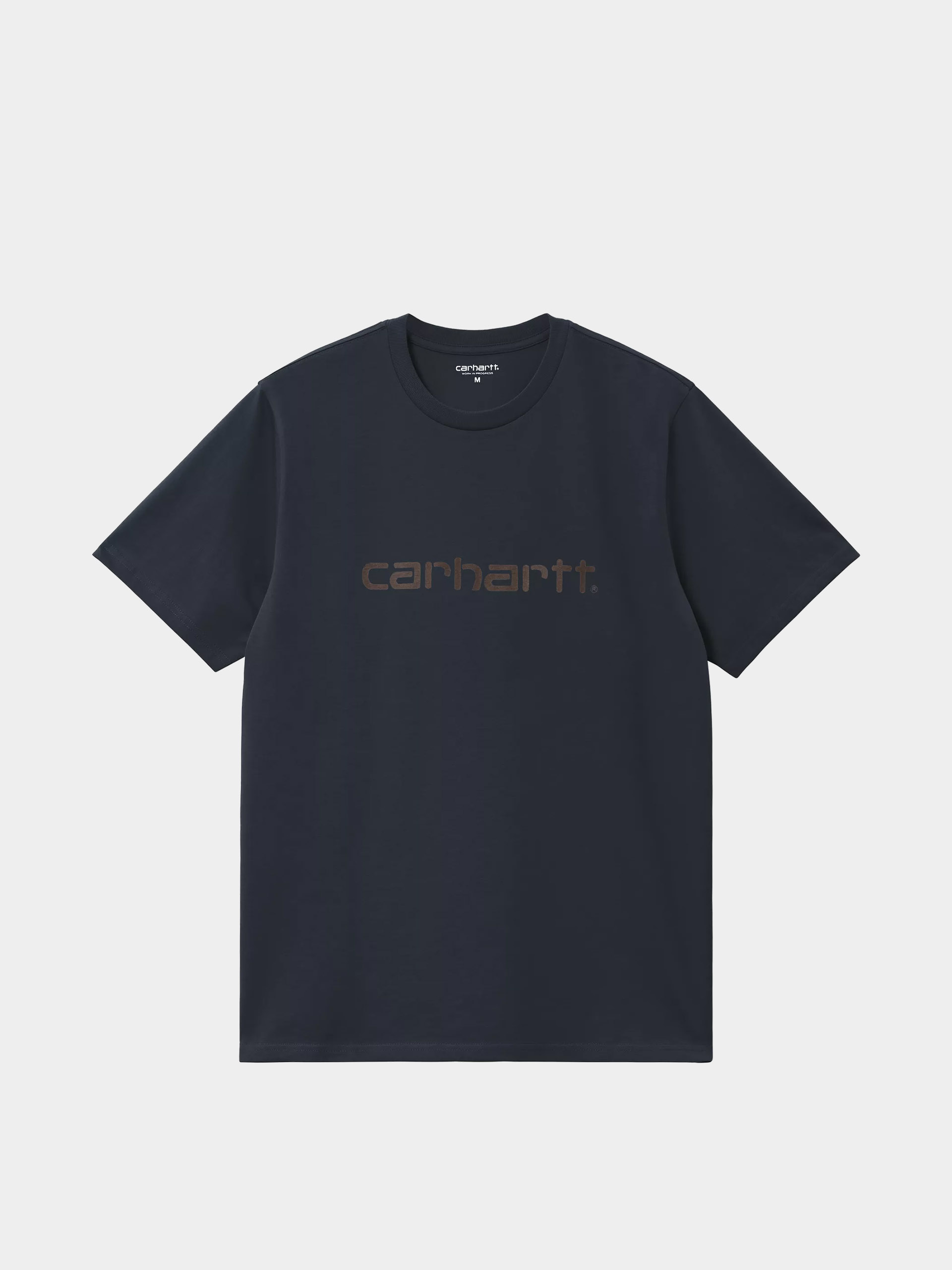 Tričko Carhartt WIP Script (deep night/palisander)