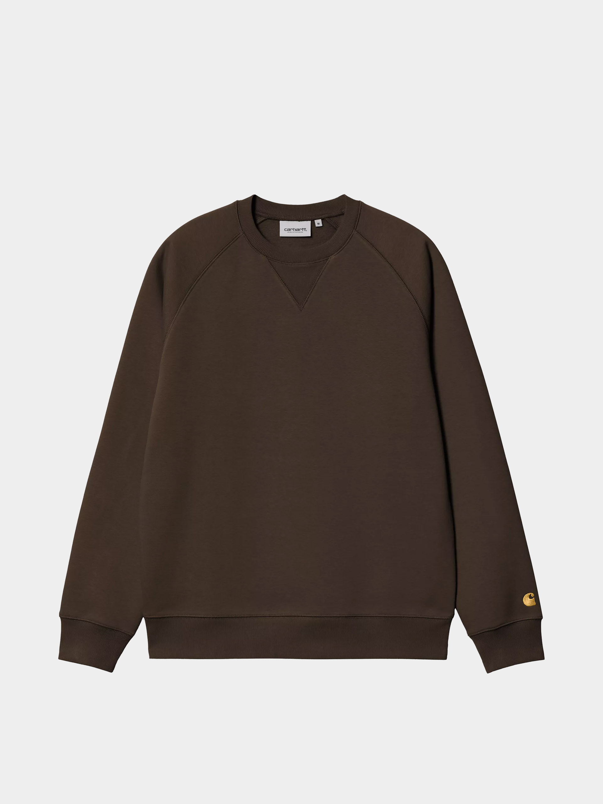 Mikina Carhartt WIP Chase (tobacco/gold)