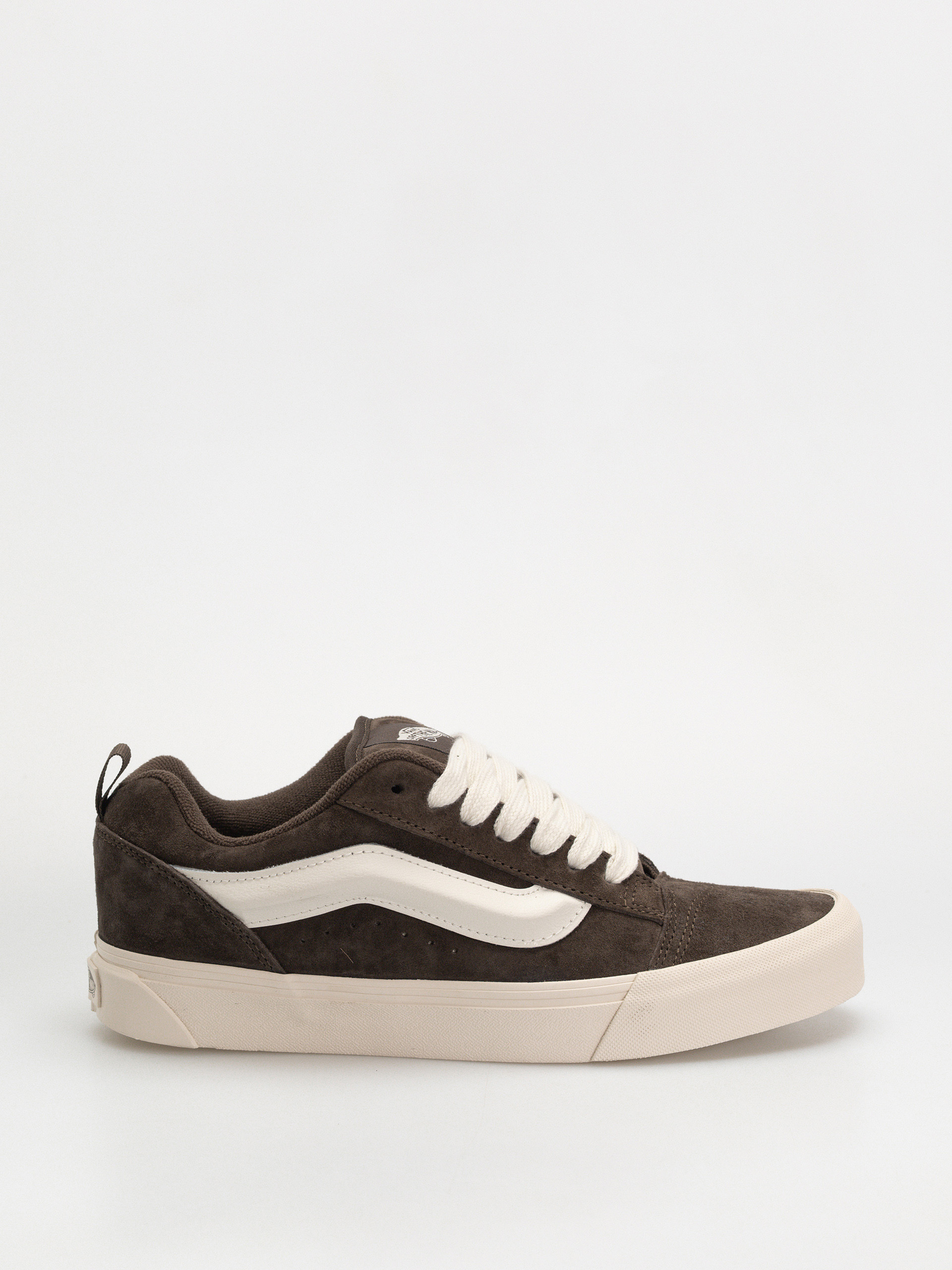 Topu00e1nky Vans Knu Skool (pig suede coal brown)