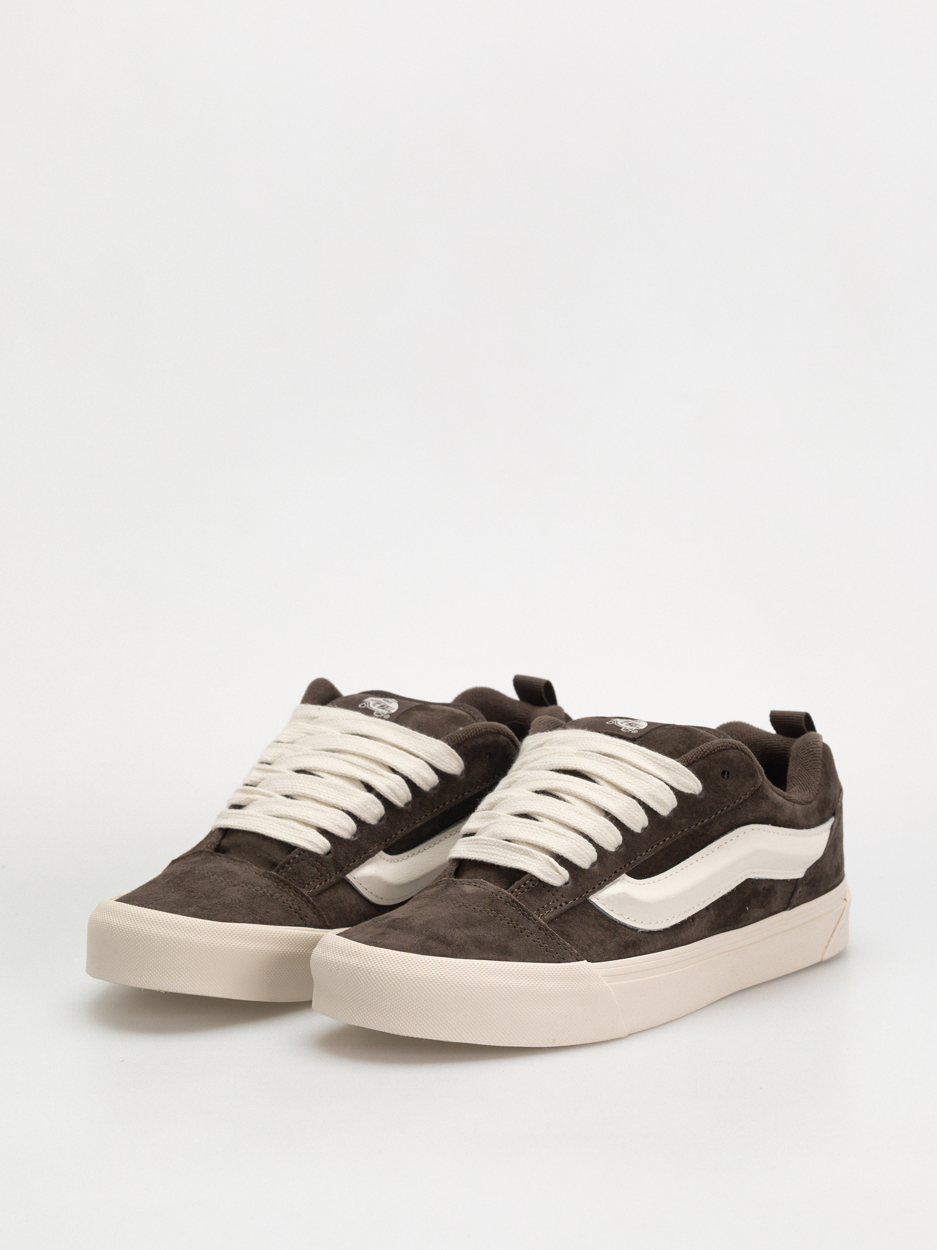 Topánky Vans Knu Skool (pig suede coal brown)
