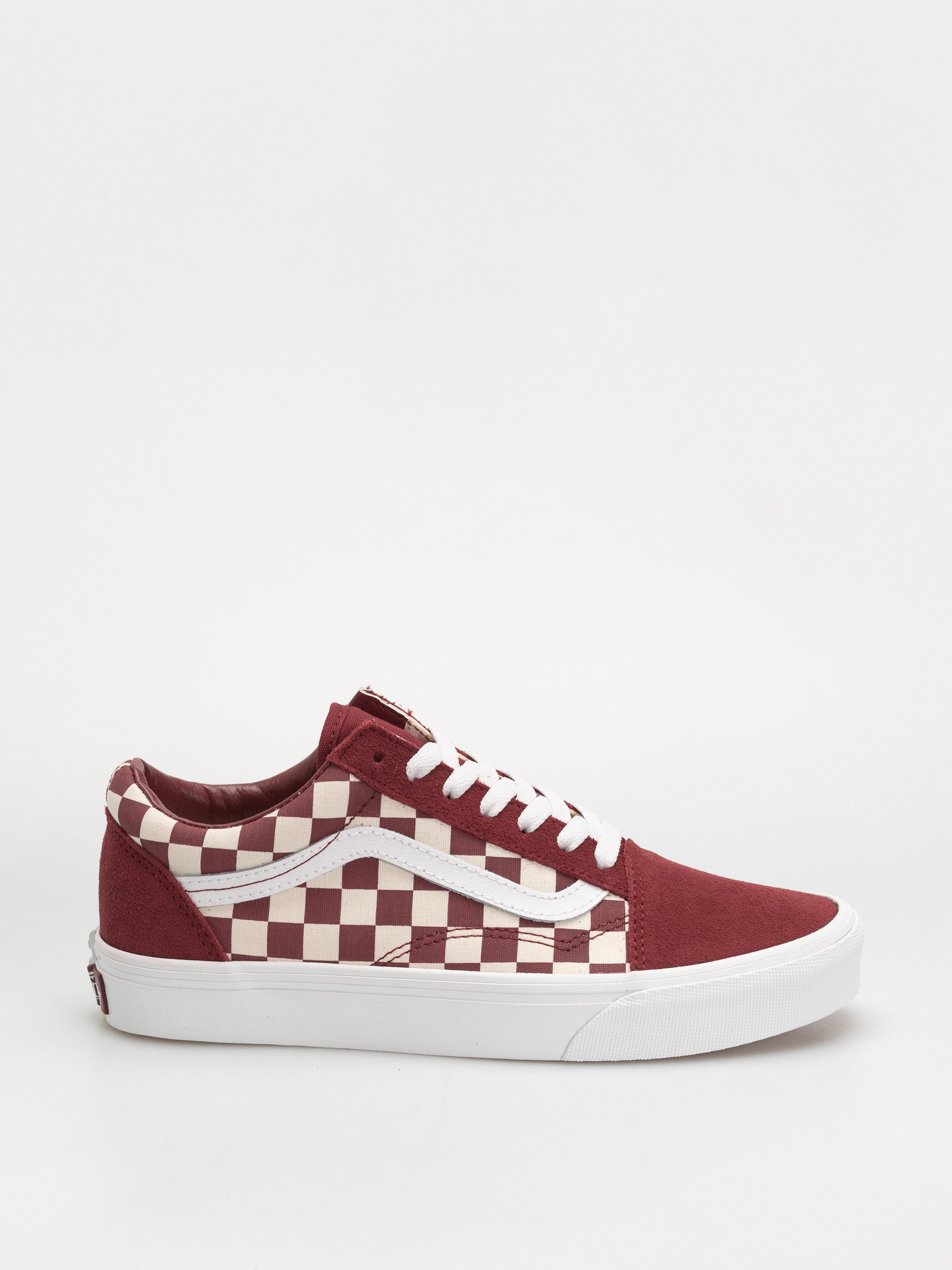 Topánky Vans Old Skool (checkerboard red/white)