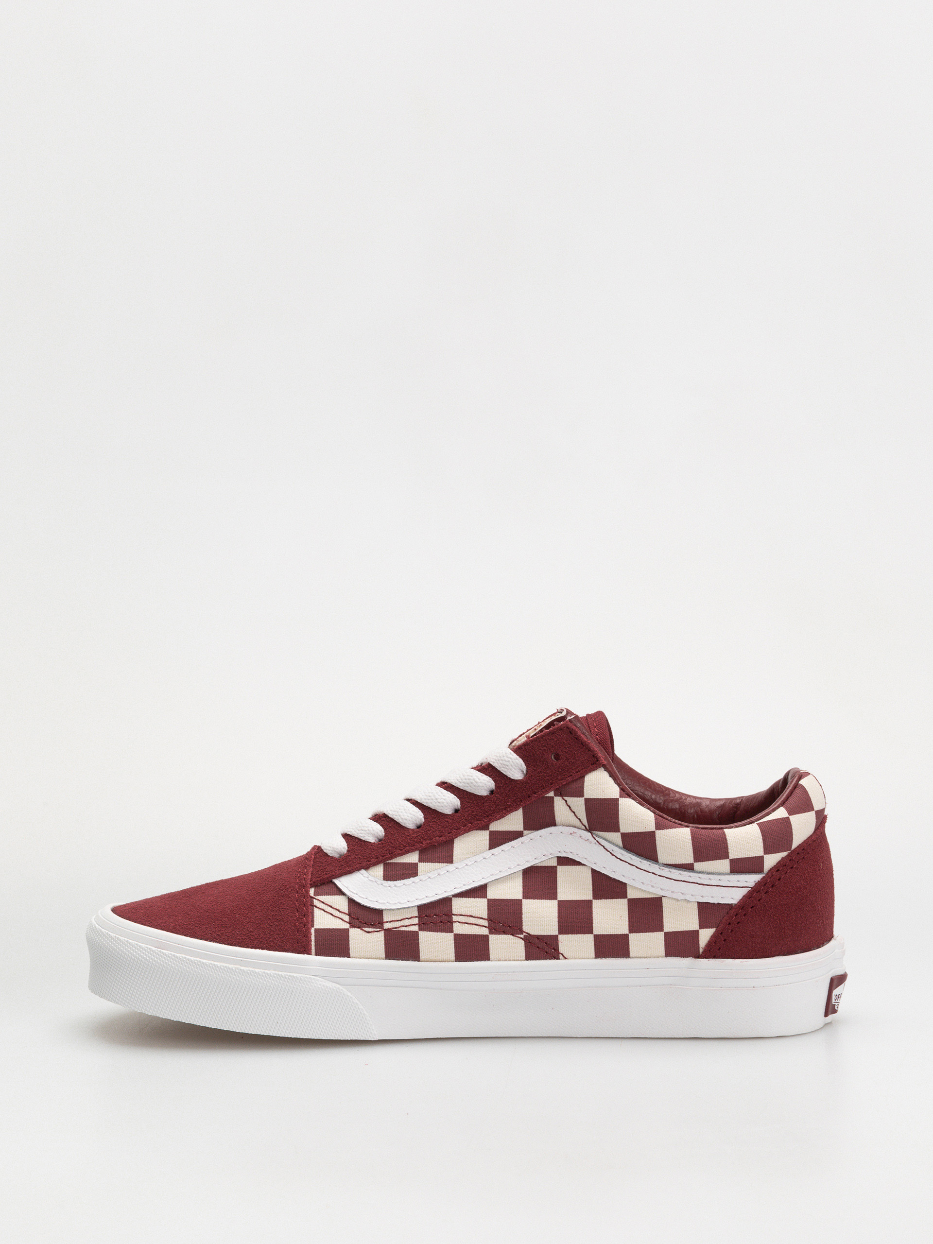 Topánky Vans Old Skool (checkerboard red/white)