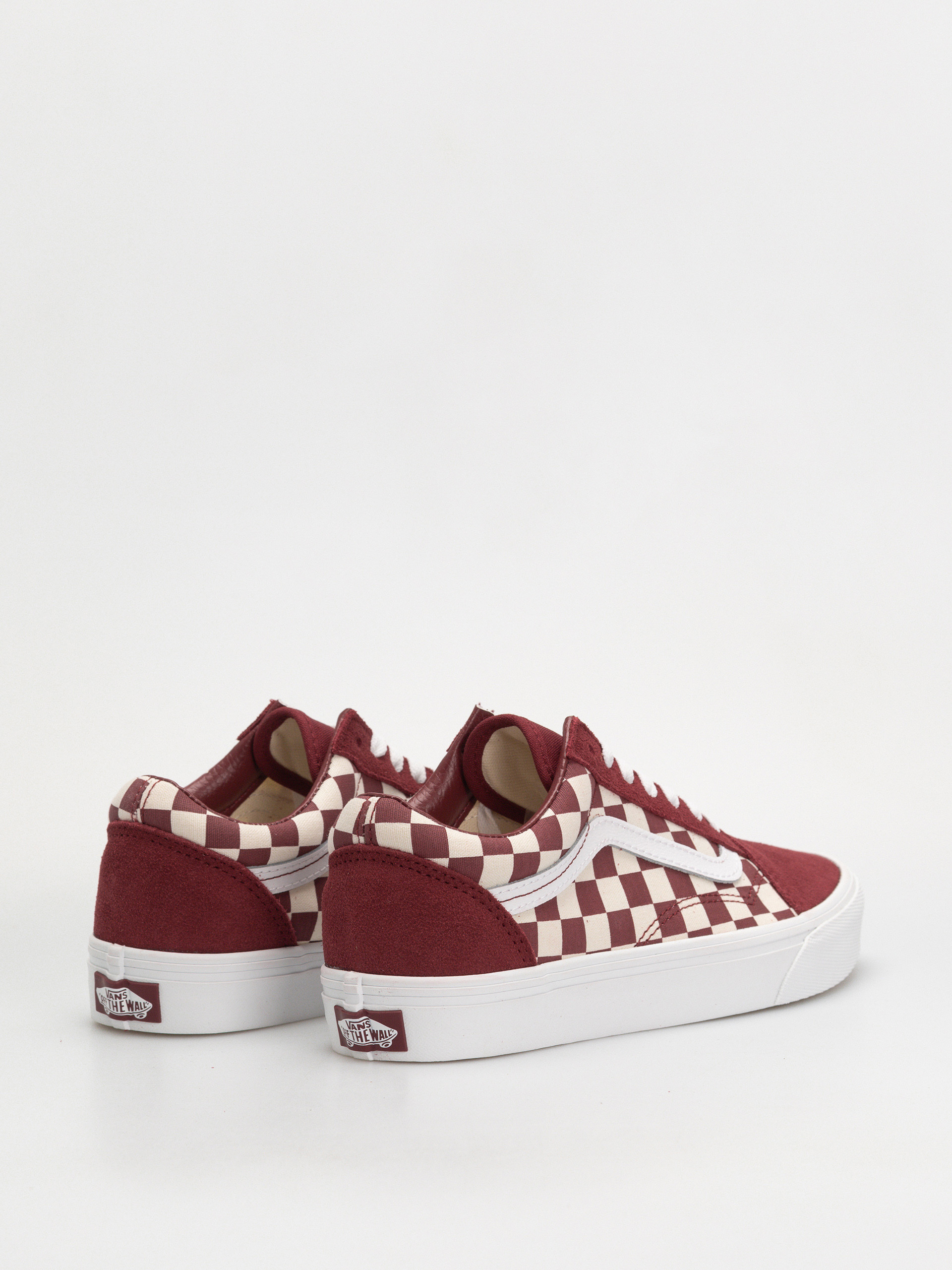 Topánky Vans Old Skool (checkerboard red/white)