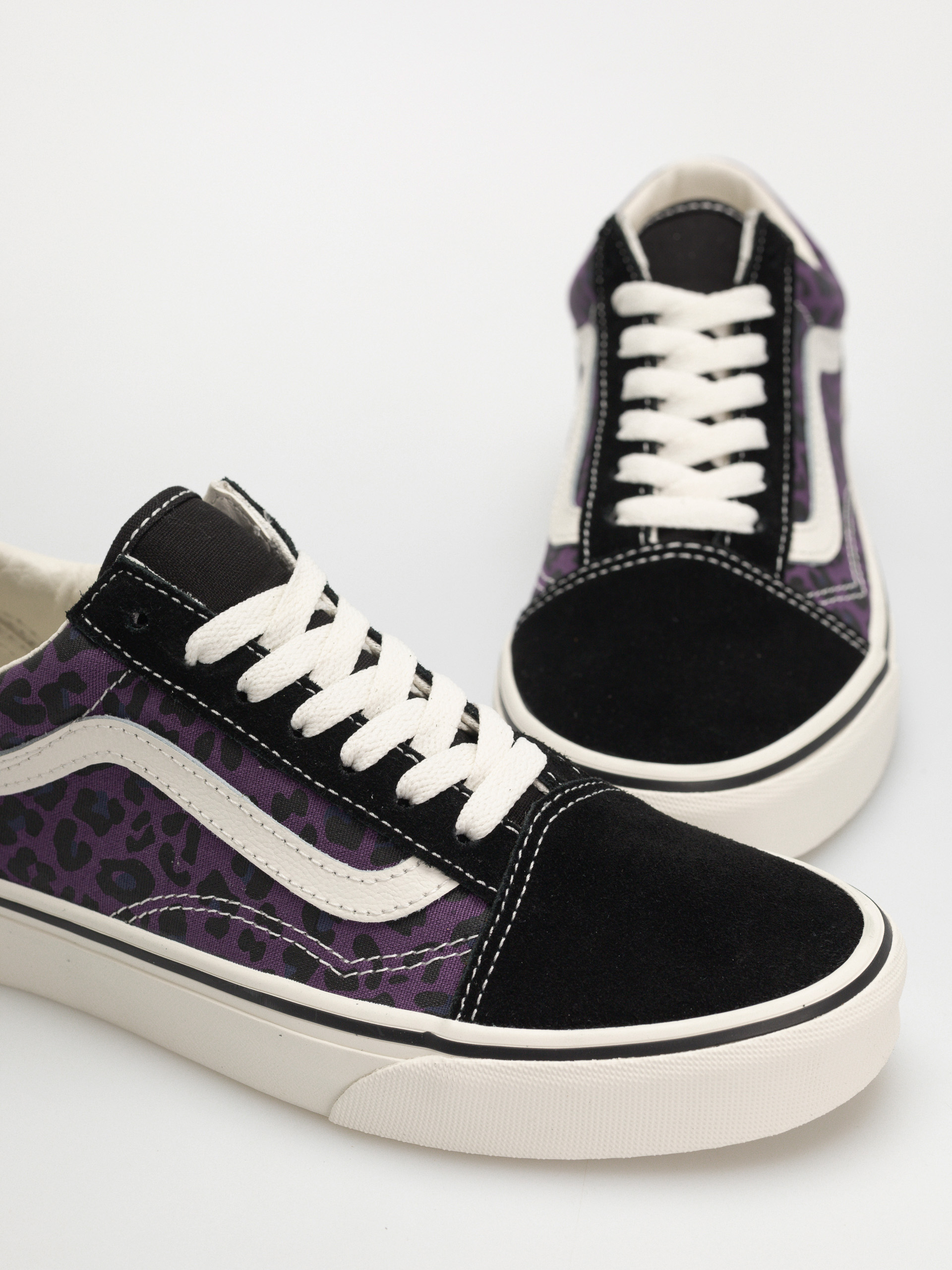 Topánky Vans Old Skool (leopard/purple)