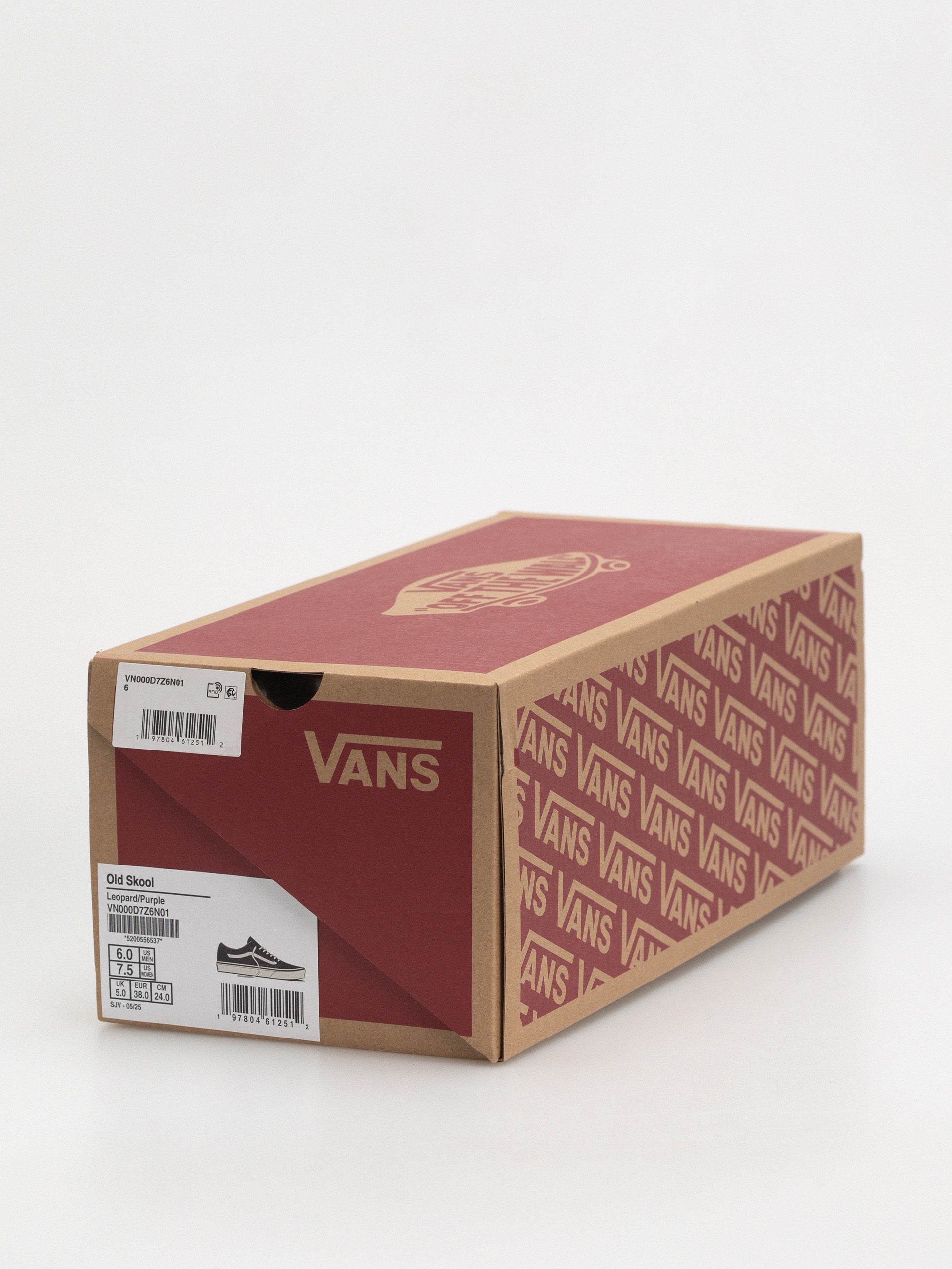 Topánky Vans Old Skool (leopard/purple)