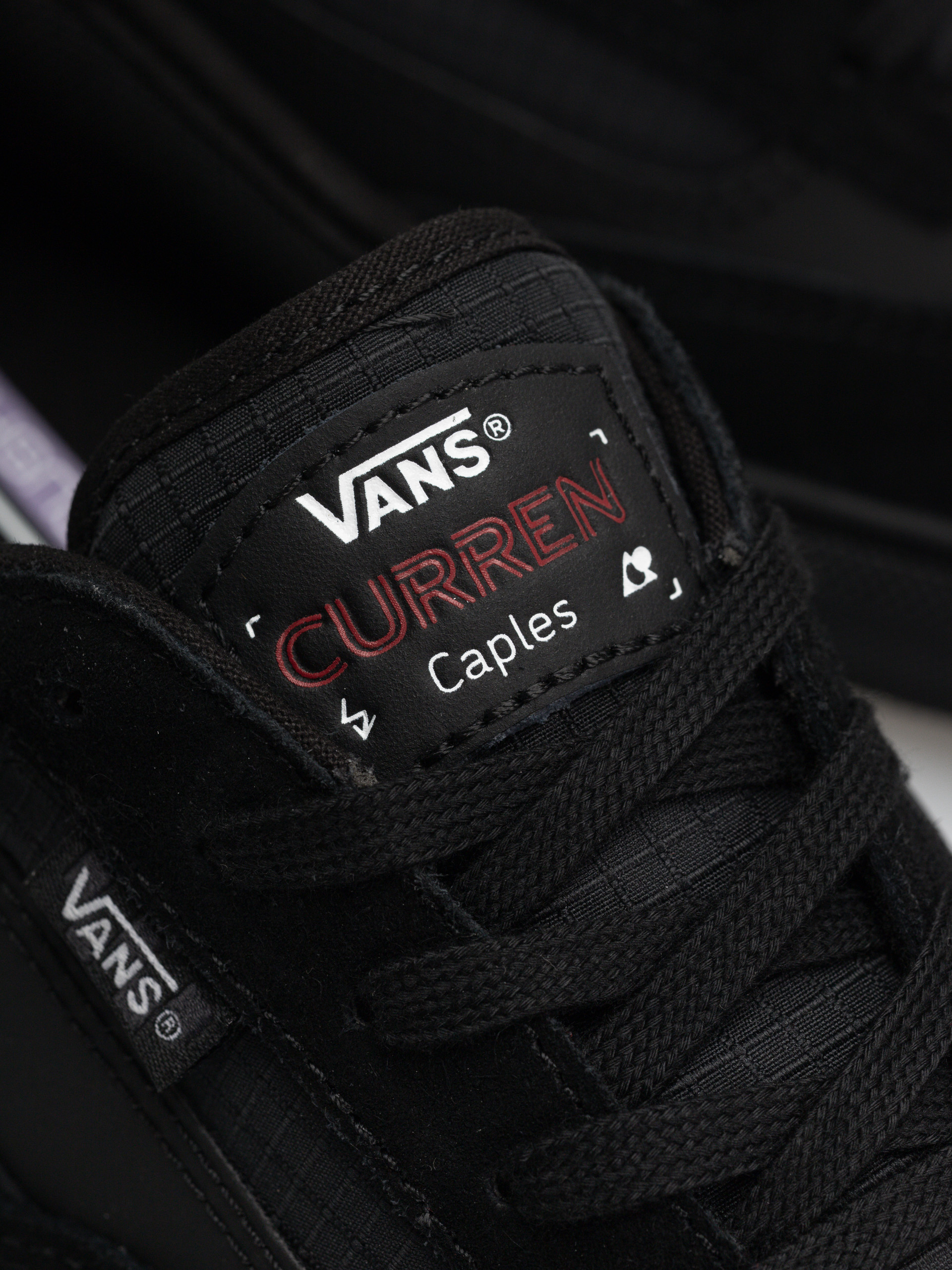 Topánky Vans Skate Curren Caples (black/black)