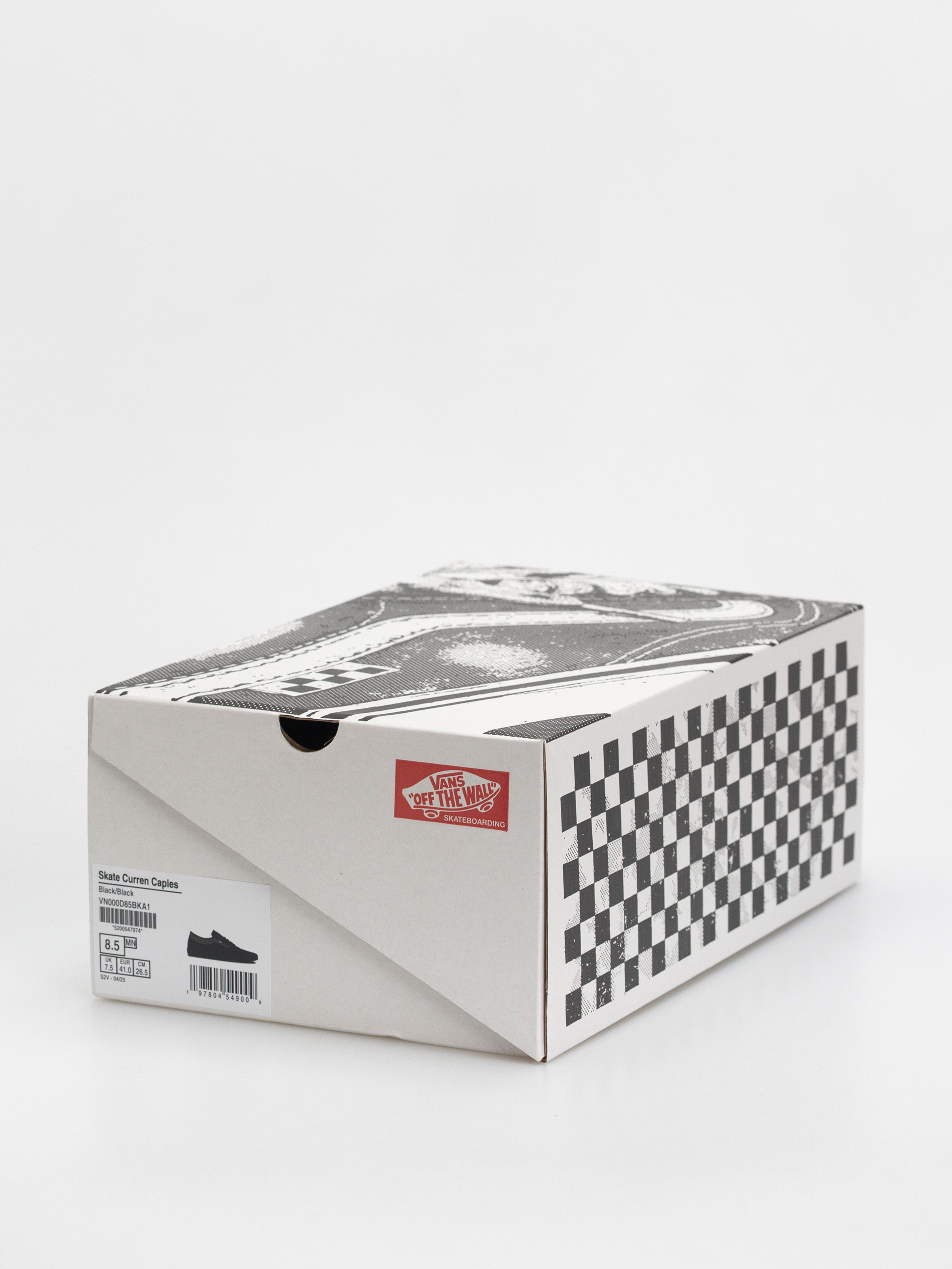 Topánky Vans Skate Curren Caples (black/black)