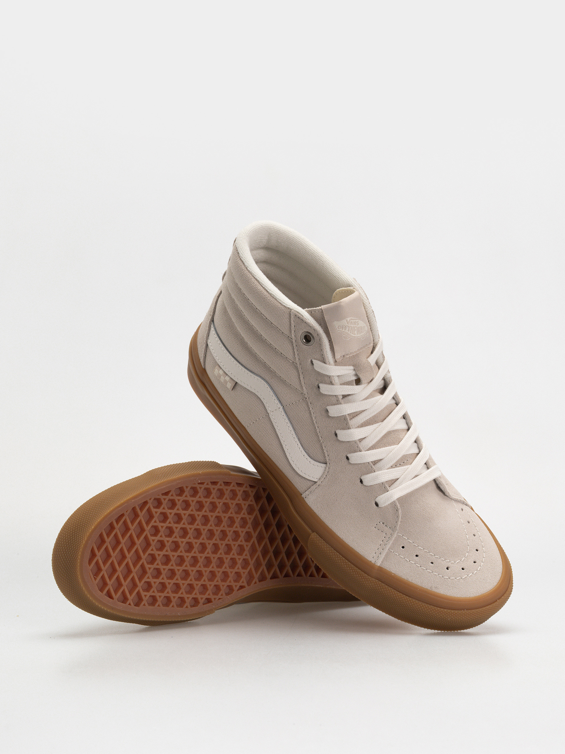Topánky Vans Skate Sk8 Hi (light gray/gum)