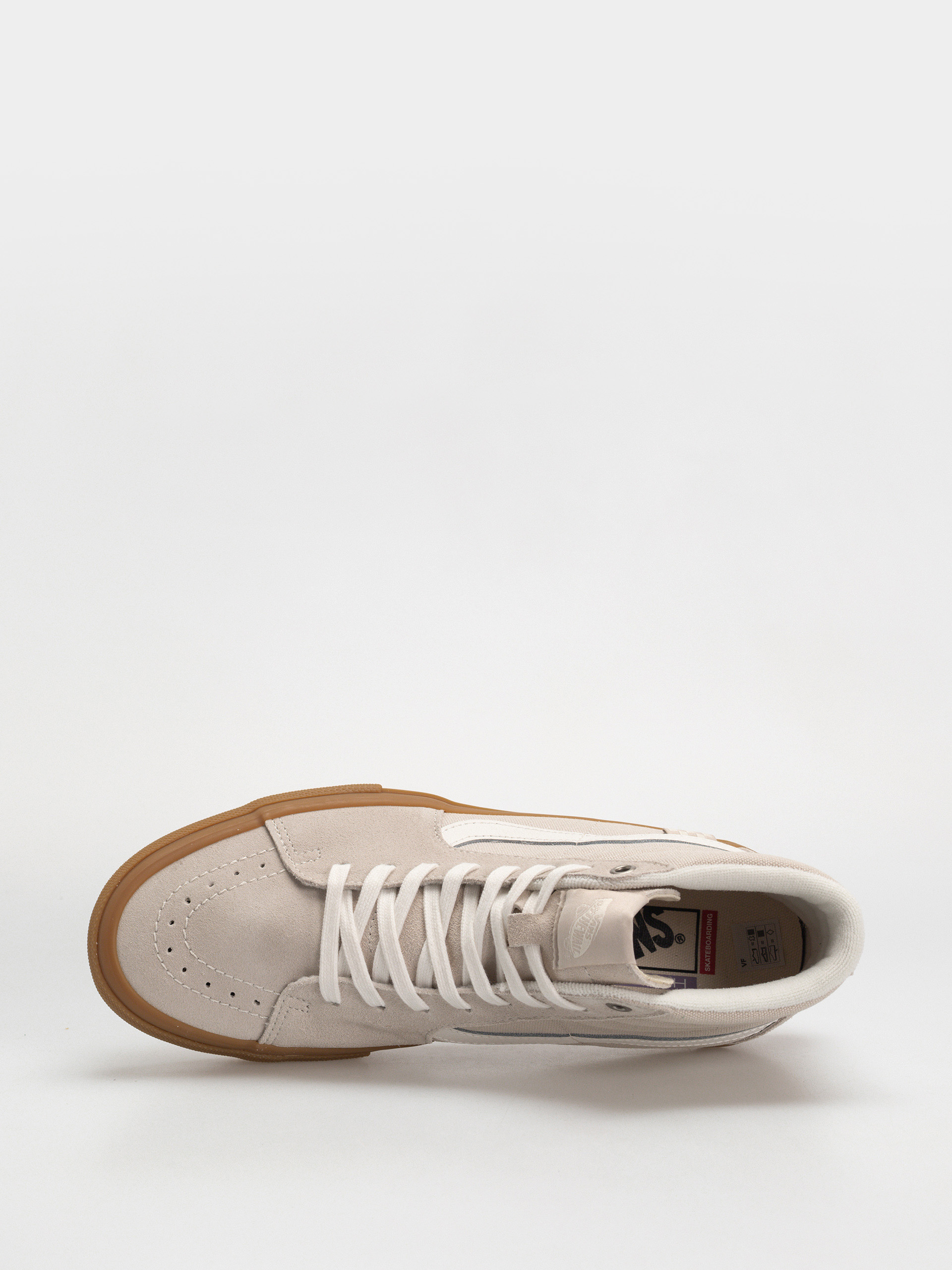 Topánky Vans Skate Sk8 Hi (light gray/gum)