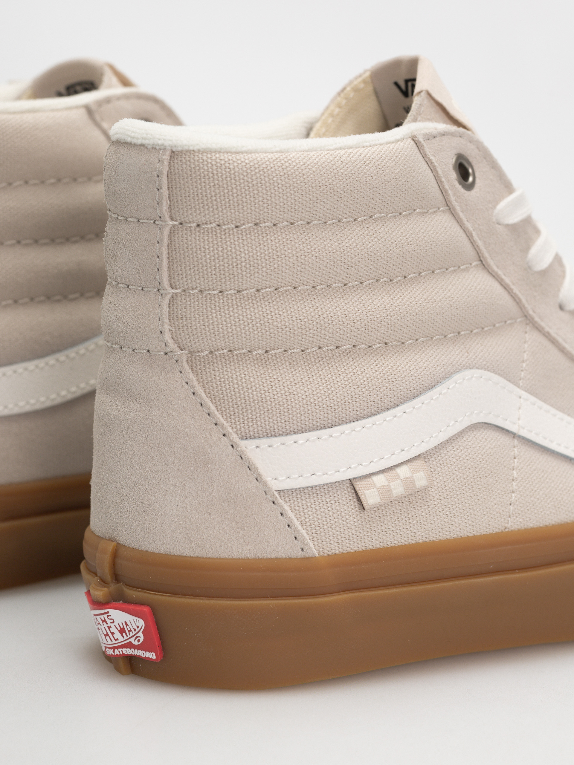 Topánky Vans Skate Sk8 Hi (light gray/gum)