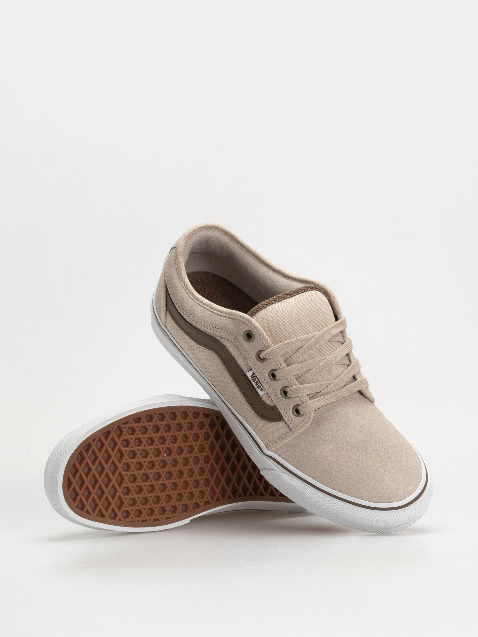 Topánky Vans Skate Chukka Low Sidestripe (espresso/khaki)