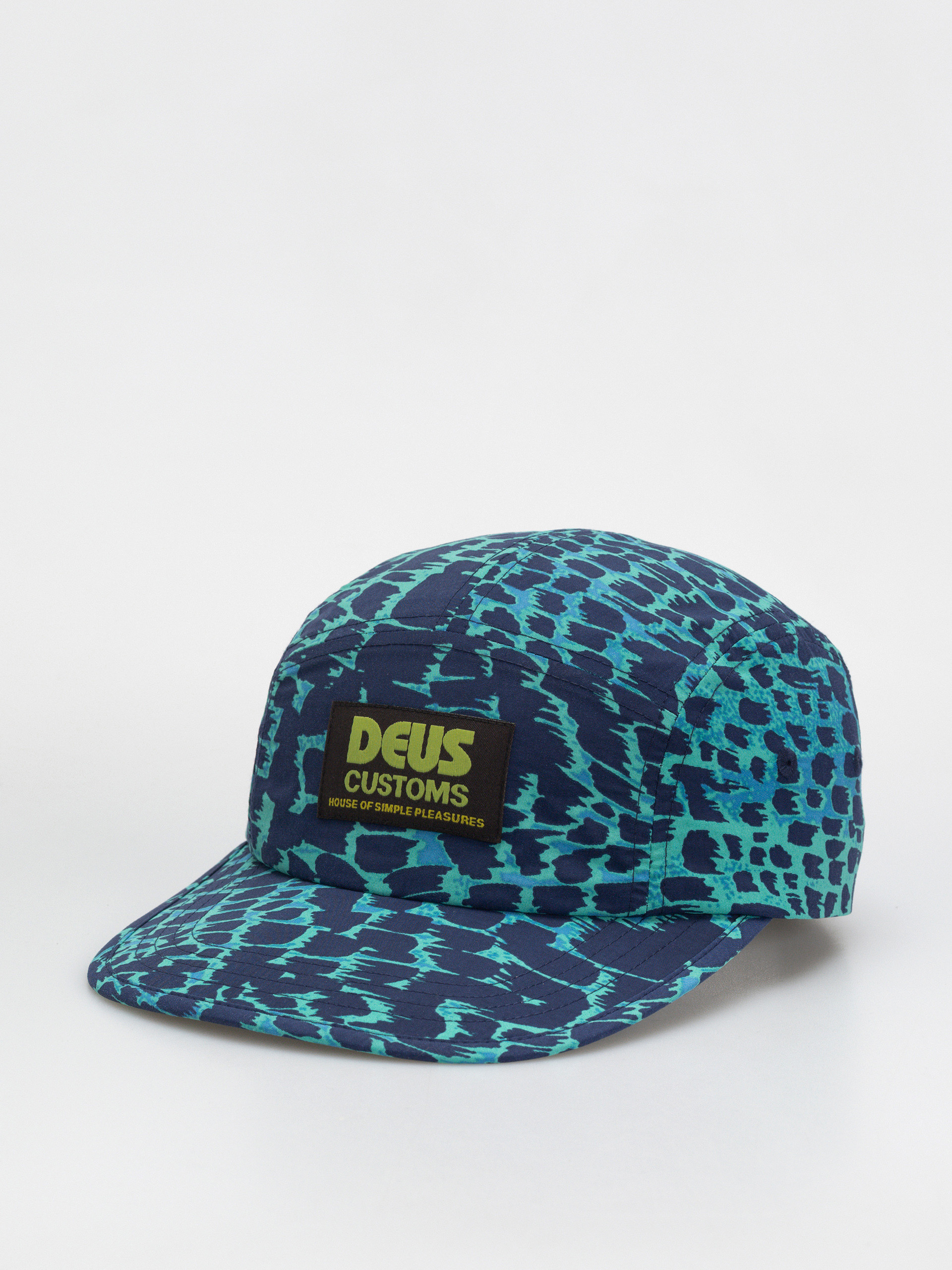 Šiltovka Deus Ex Machina Clement 5 Panel (wave ride blue)