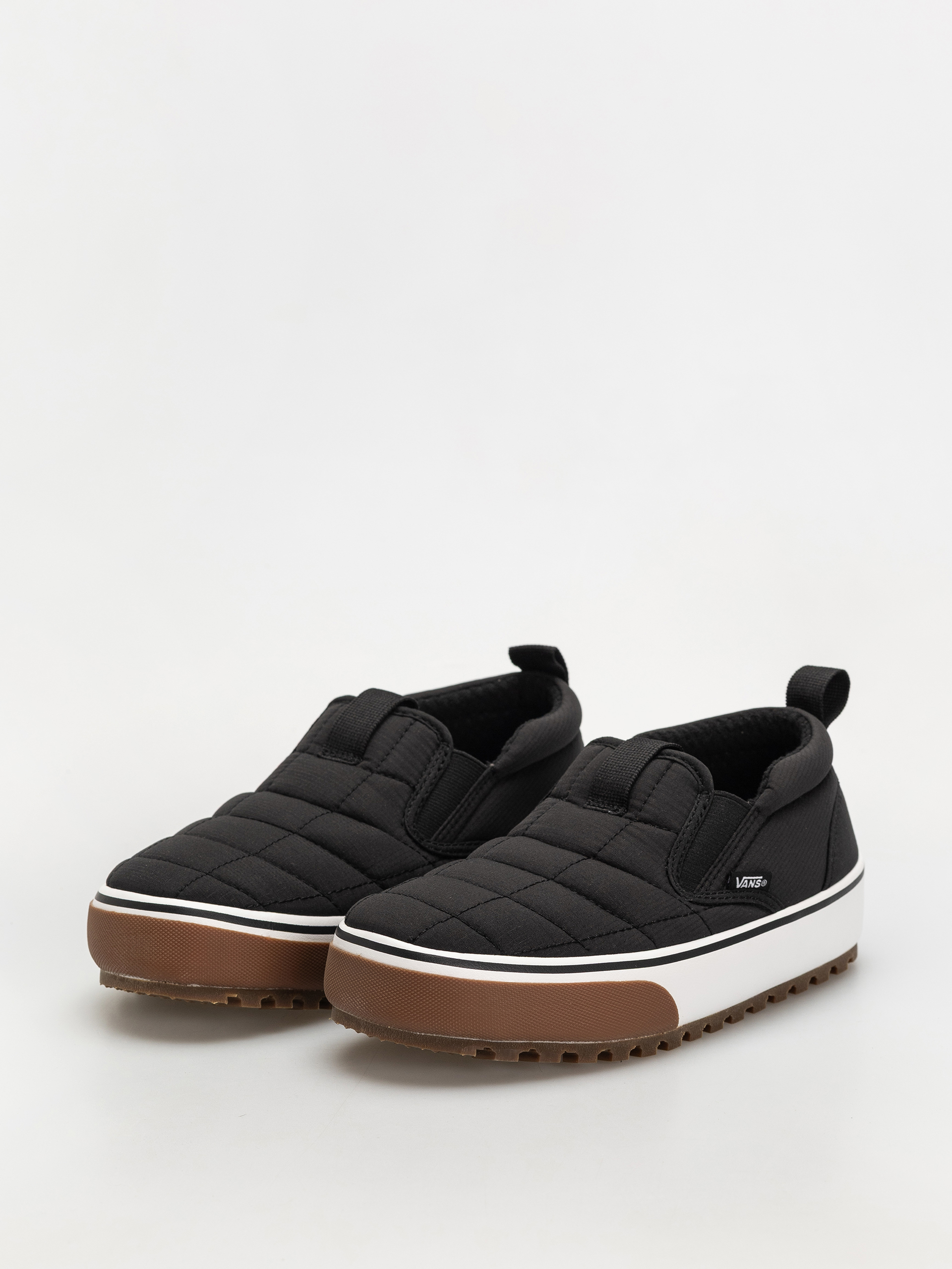 Topánky Vans Mte Snow Lodge Slipper Mid (quilted black)