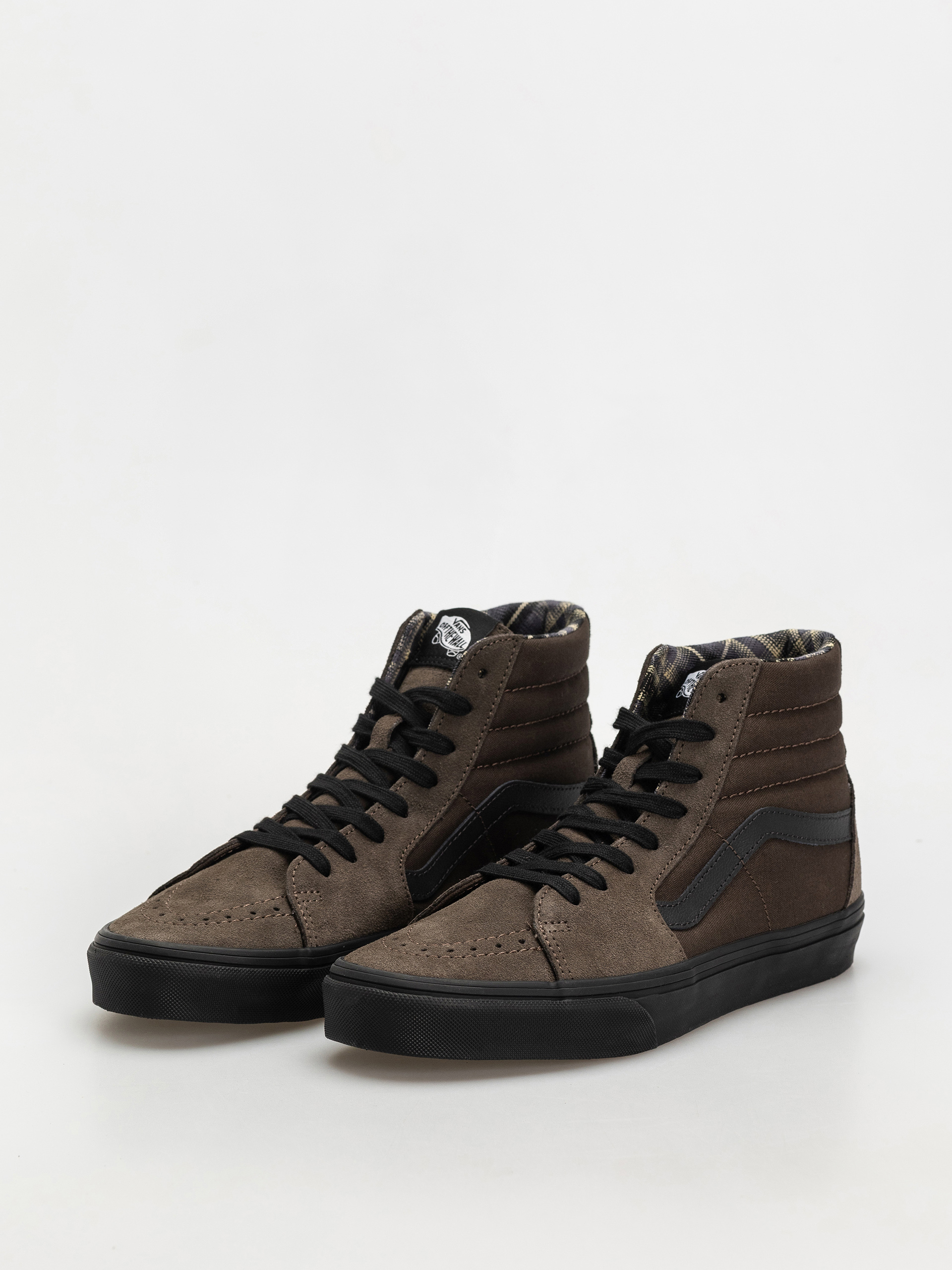 Topánky Vans Sk8 Hi (thrift store brown/multi)