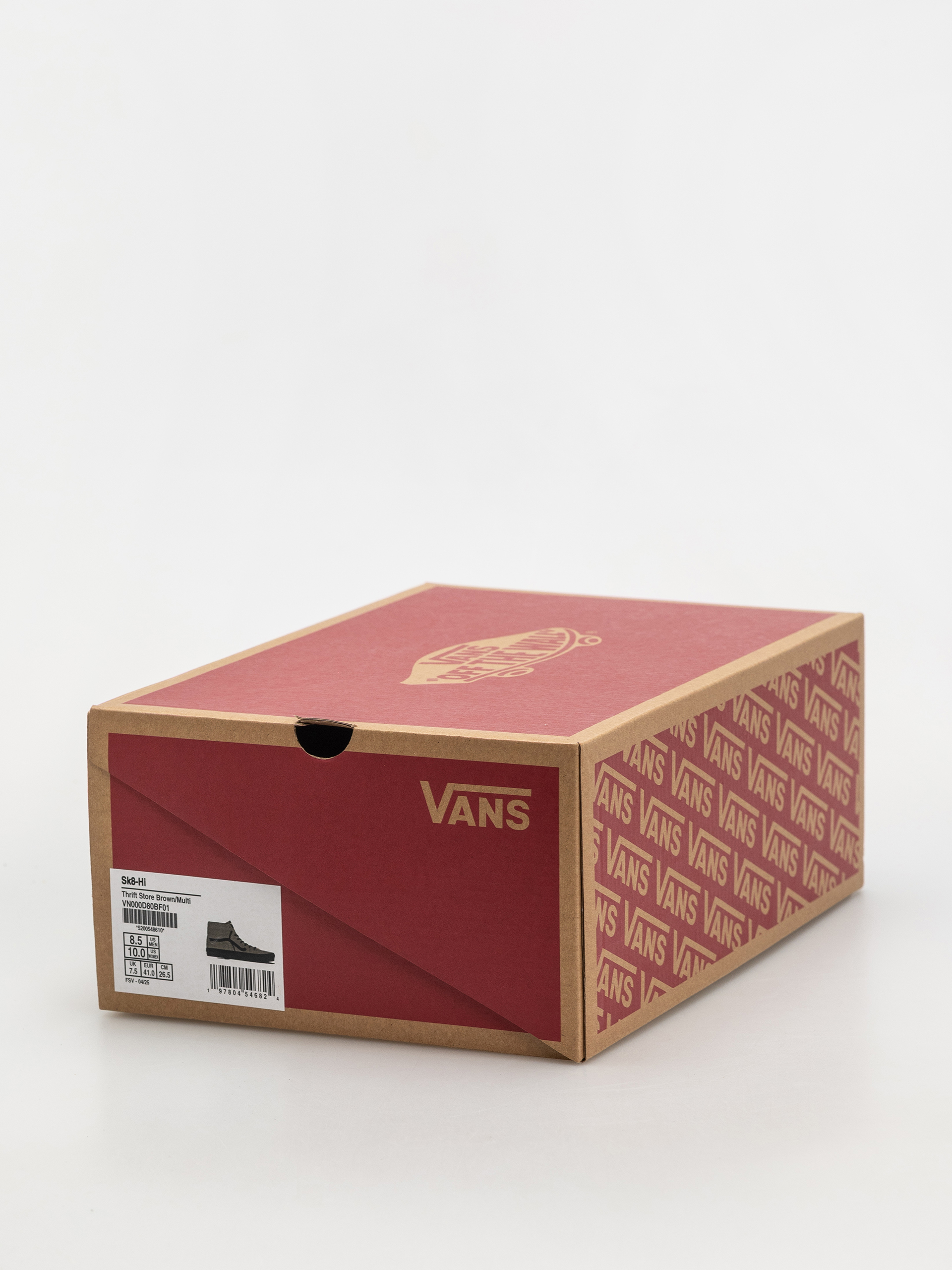 Topánky Vans Sk8 Hi (thrift store brown/multi)