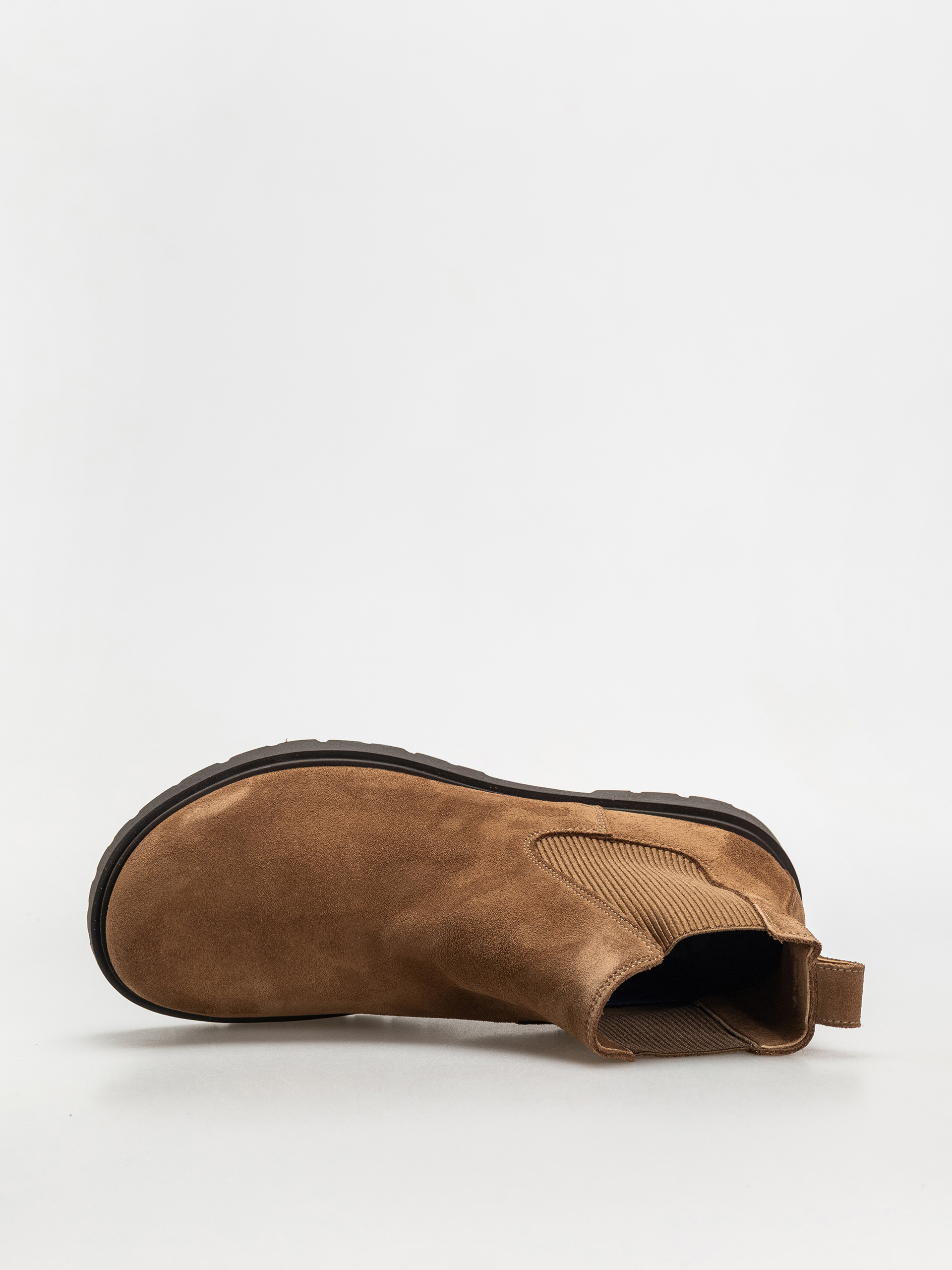 Topánky Birkenstock Highwood Slip On Suede Leather Regular (dark tea)