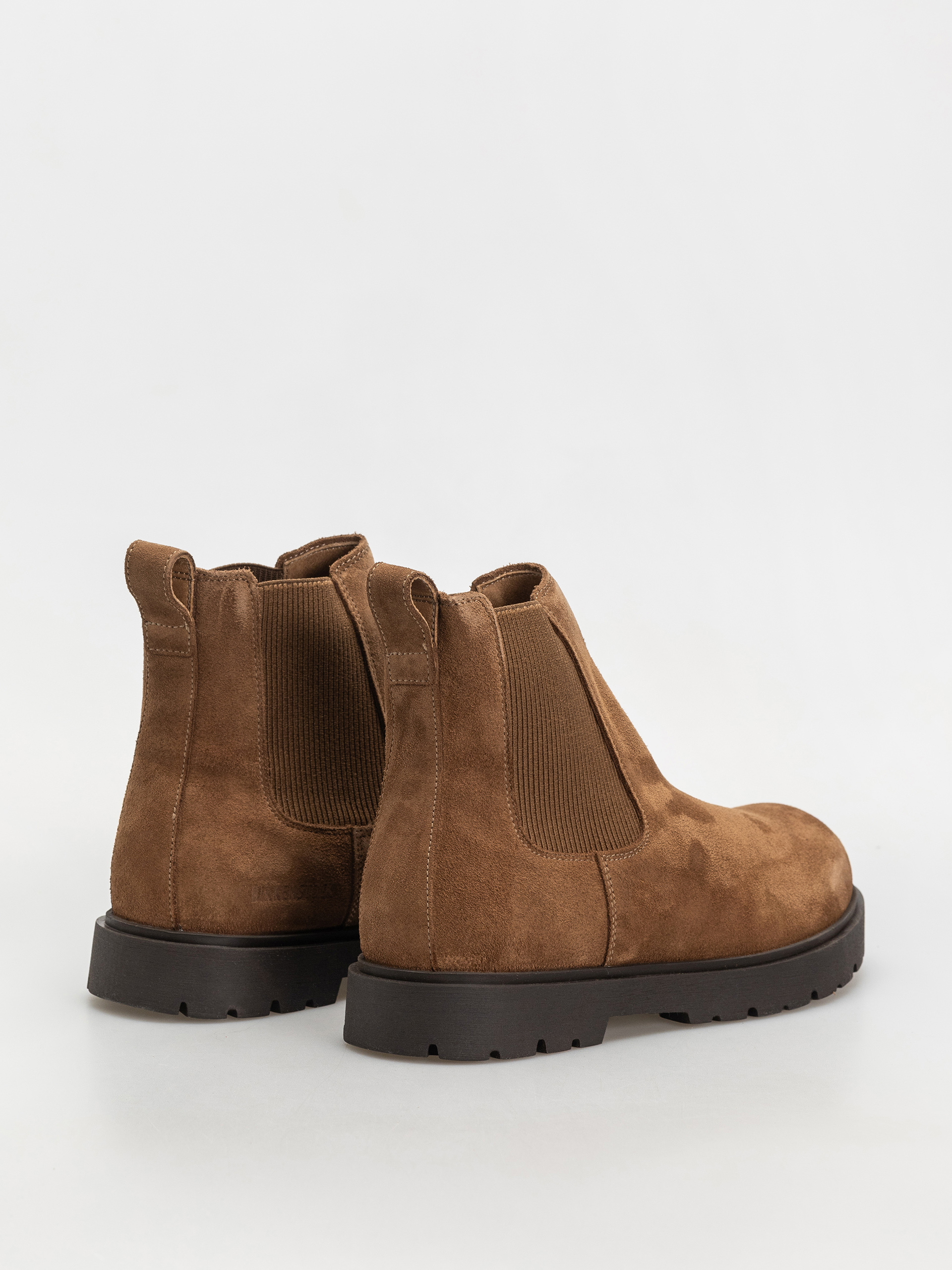Topánky Birkenstock Highwood Slip On Suede Leather Regular (dark tea)