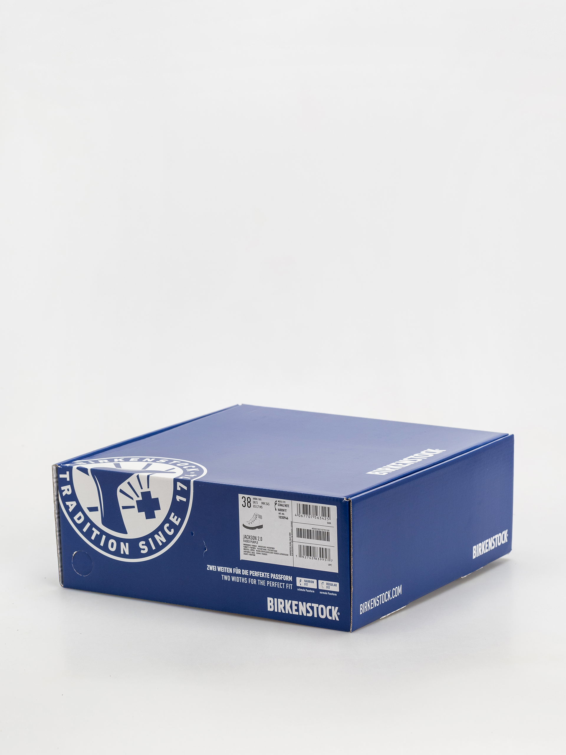 Topánky Birkenstock Jackson 2.0 Narrow Wmn (faded purple)