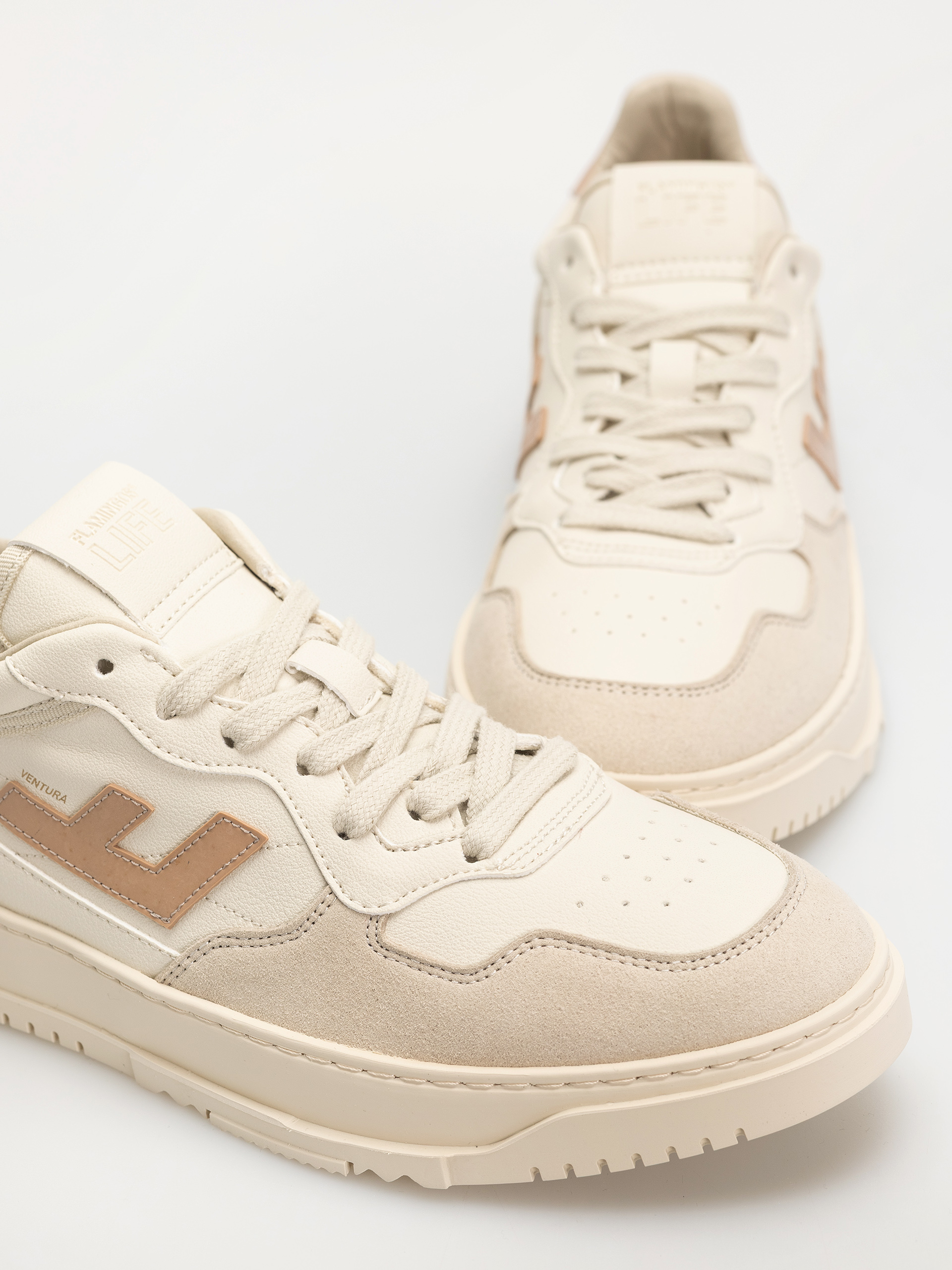 Topánky Flamingos Life Ventura (brush cream)