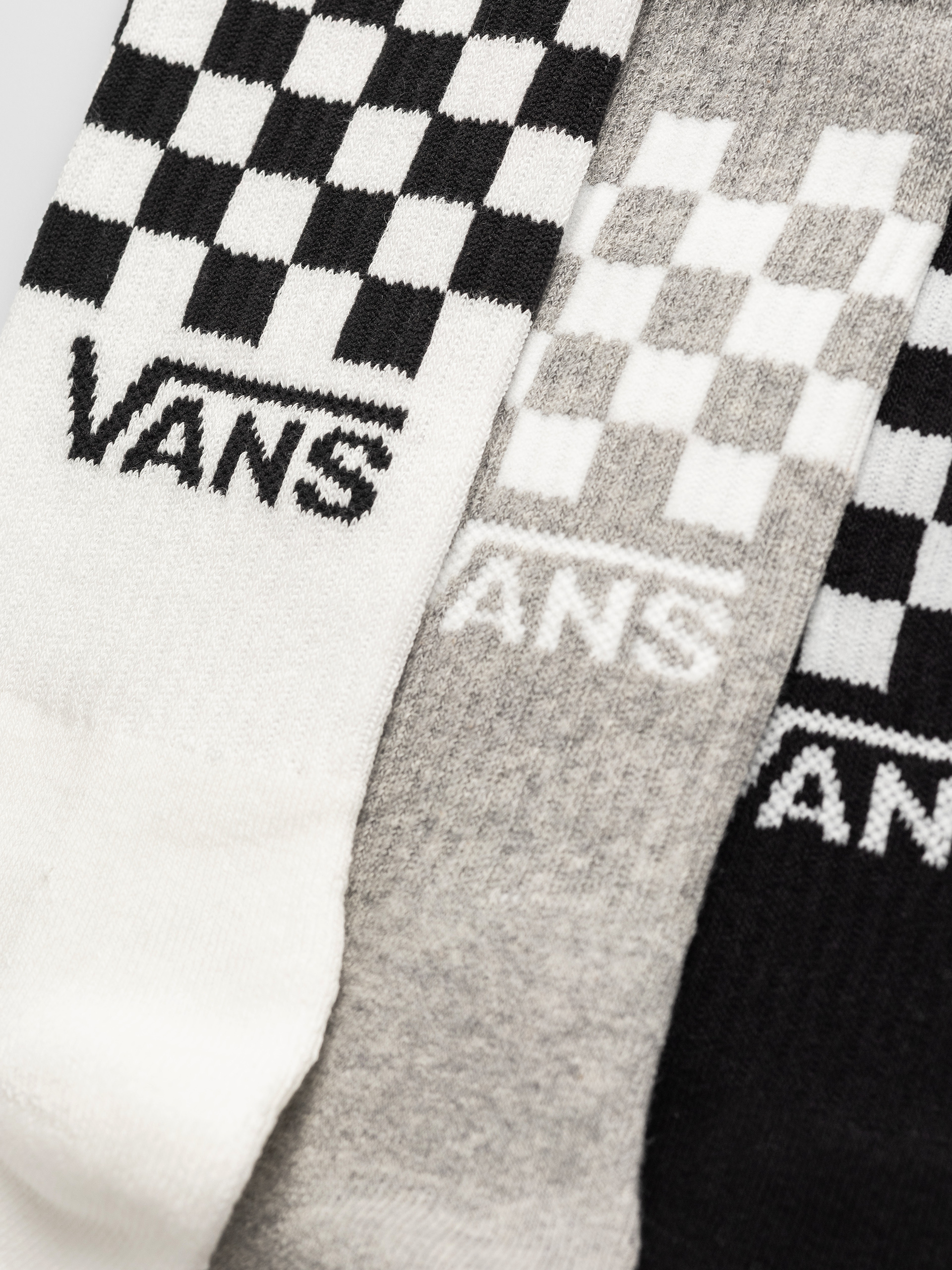 Ponožky Vans Classic Check Crew (checkerboard black/white)