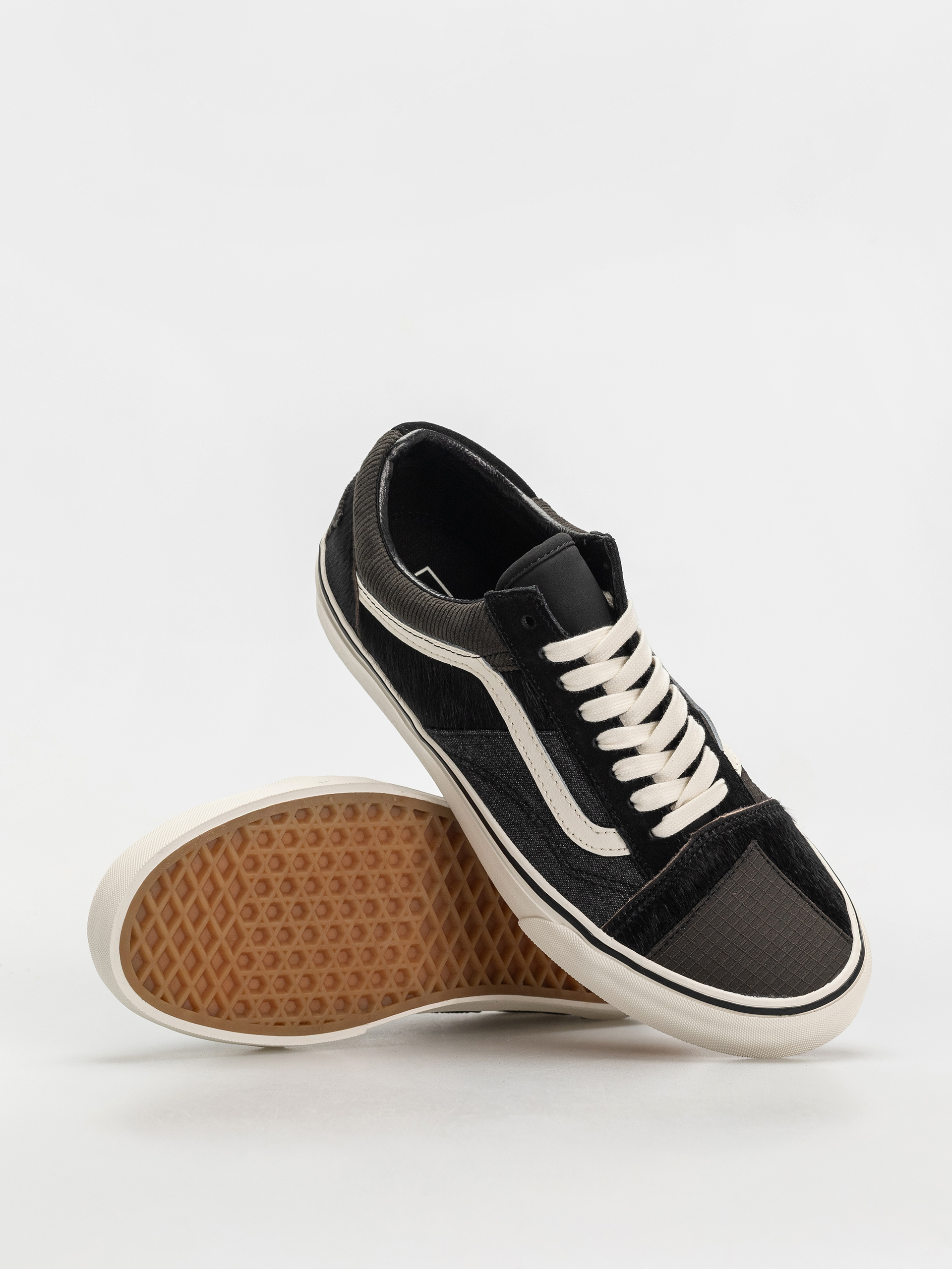 Topánky Vans Old Skool Patchwork (dark gray/black)