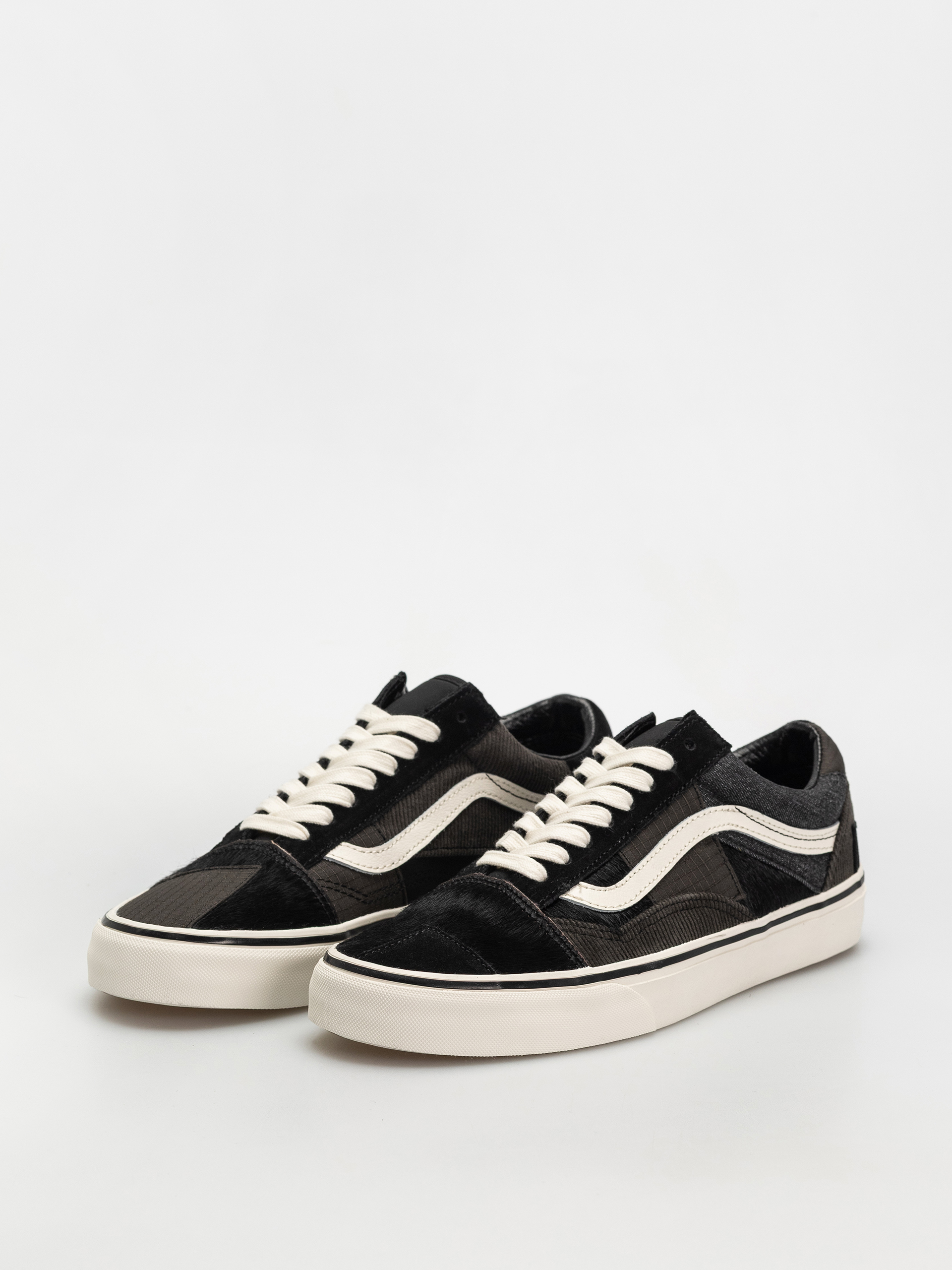 Topánky Vans Old Skool Patchwork (dark gray/black)