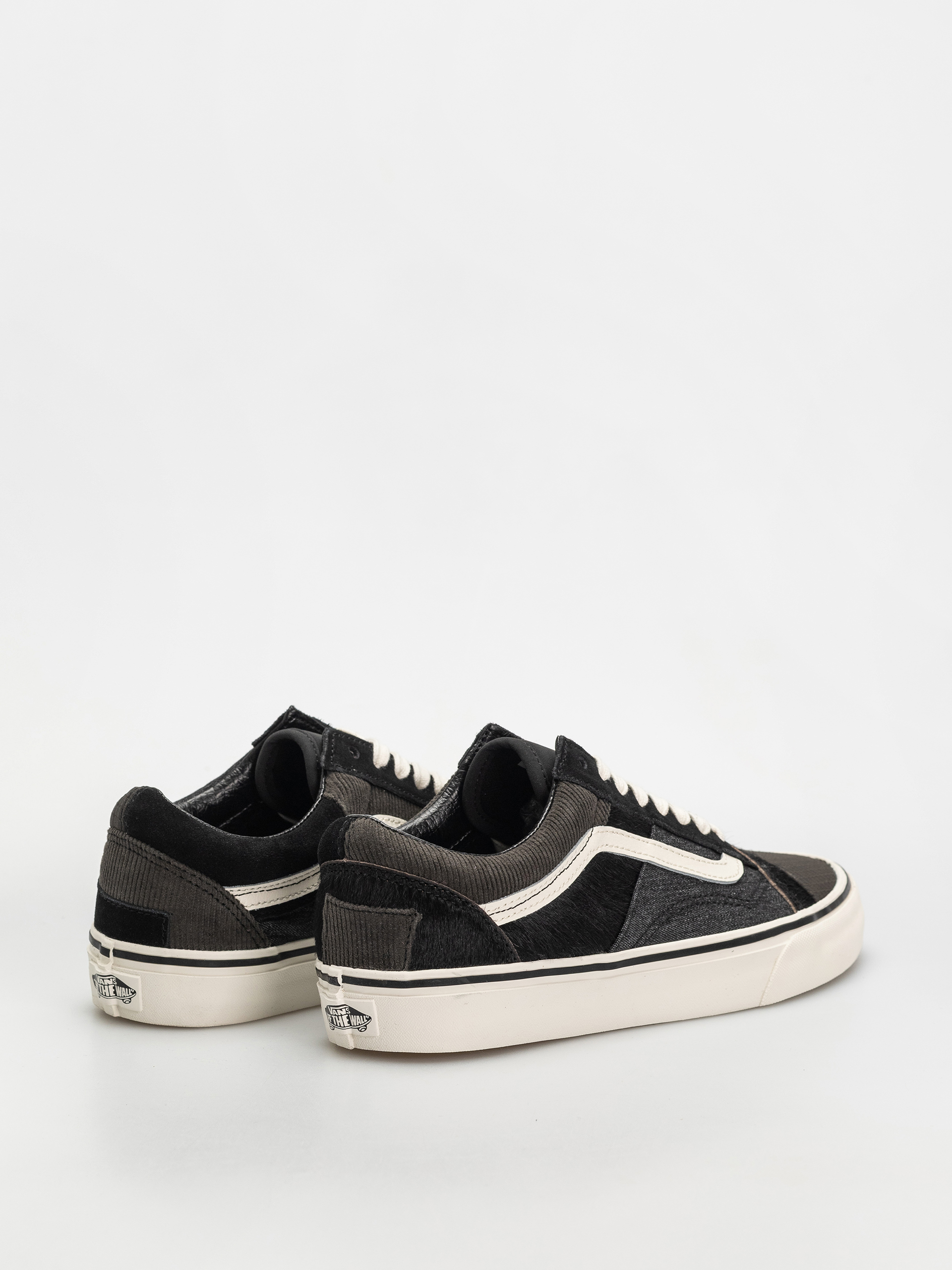 Topánky Vans Old Skool Patchwork (dark gray/black)