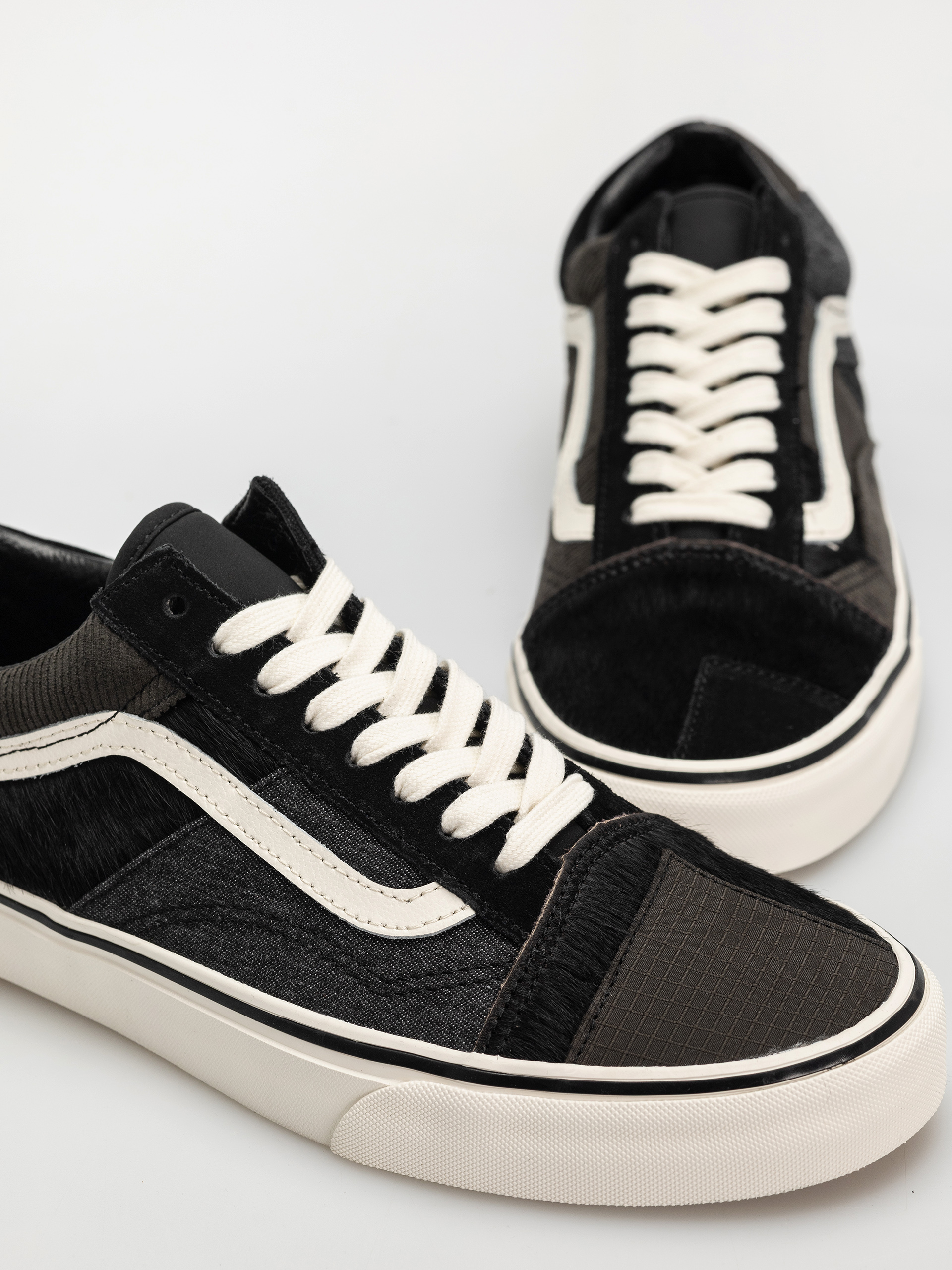 Topánky Vans Old Skool Patchwork (dark gray/black)