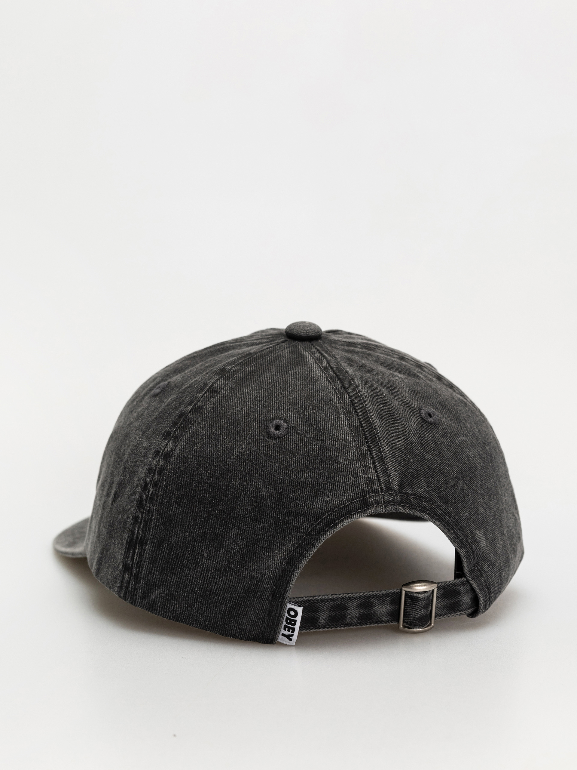 Šiltovka OBEY Pigment Bold 6 Panel Strapback (pigment black)