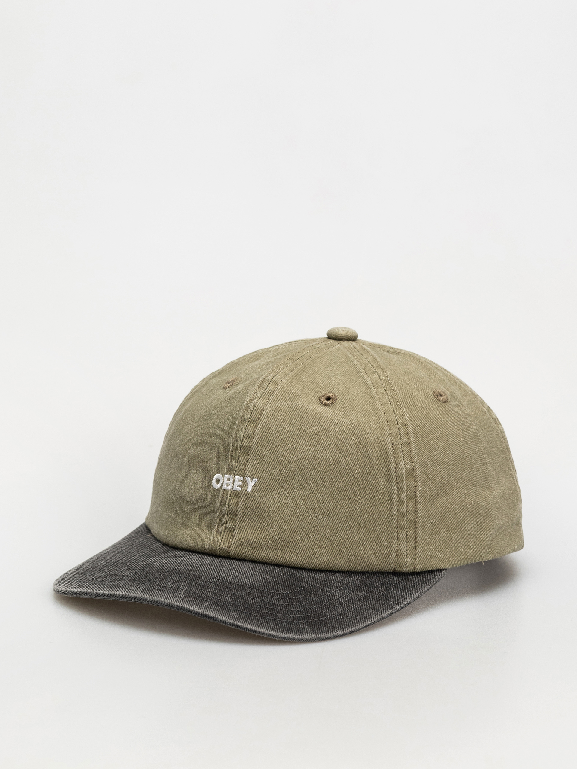 u0160iltovka OBEY Pigment Bold 6 Panel Strapback (pigment khaki multi)
