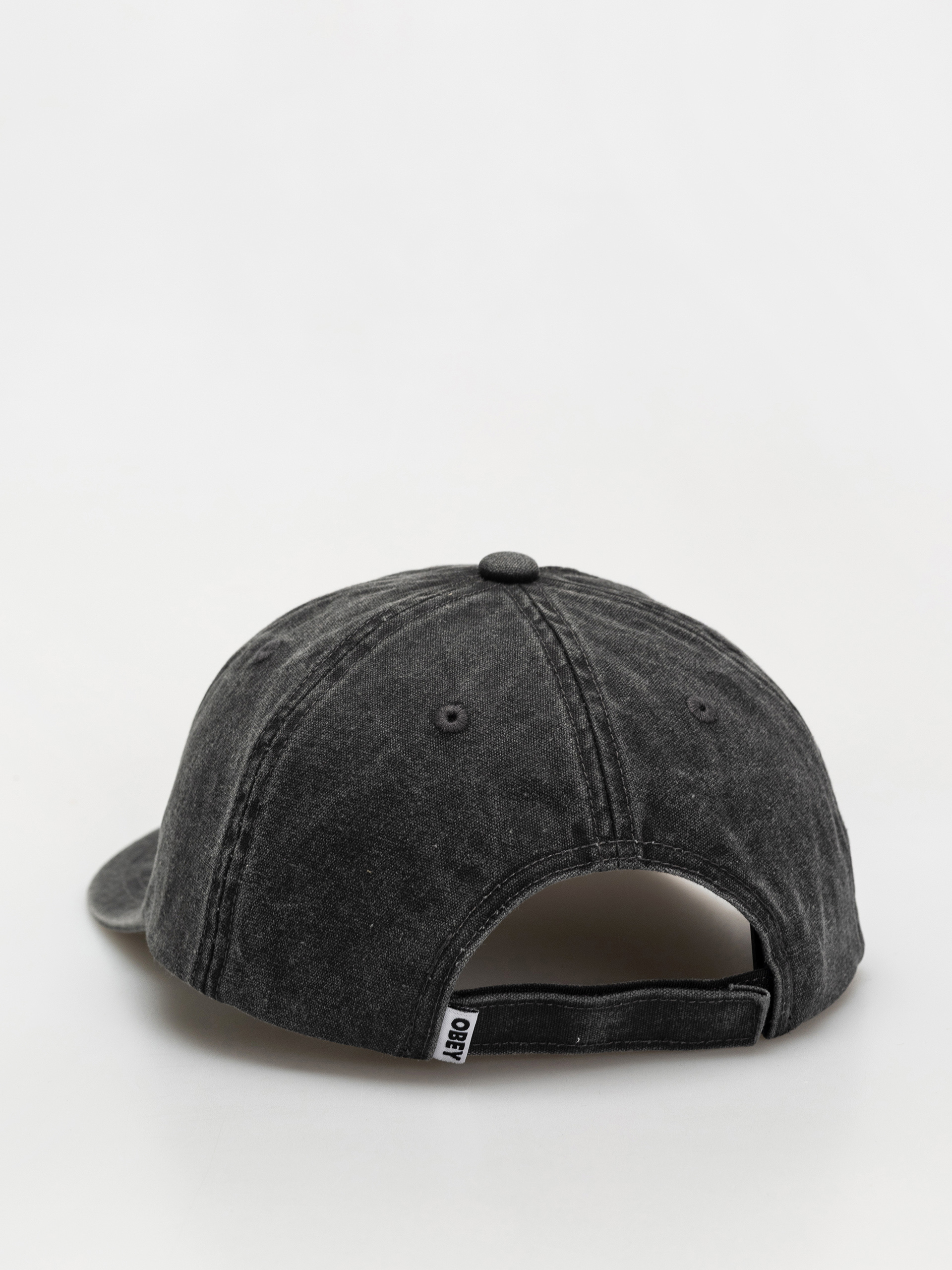 Šiltovka OBEY Pigment Obey Corp 6 Pnl Velcro (pigment black)