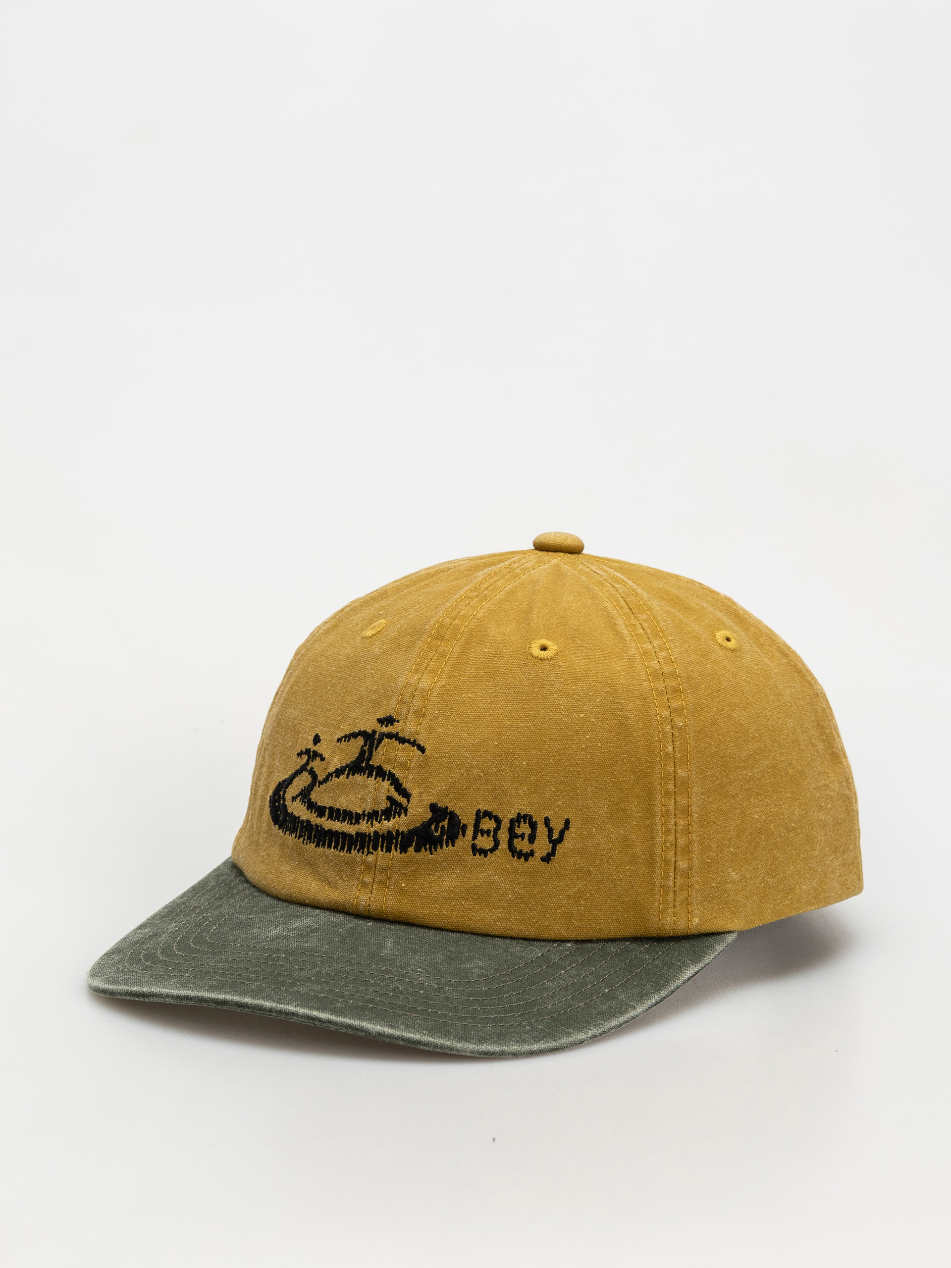 u0160iltovka OBEY Pigment Obey Corp 6 Pnl Velcro (pigment mustard multi)