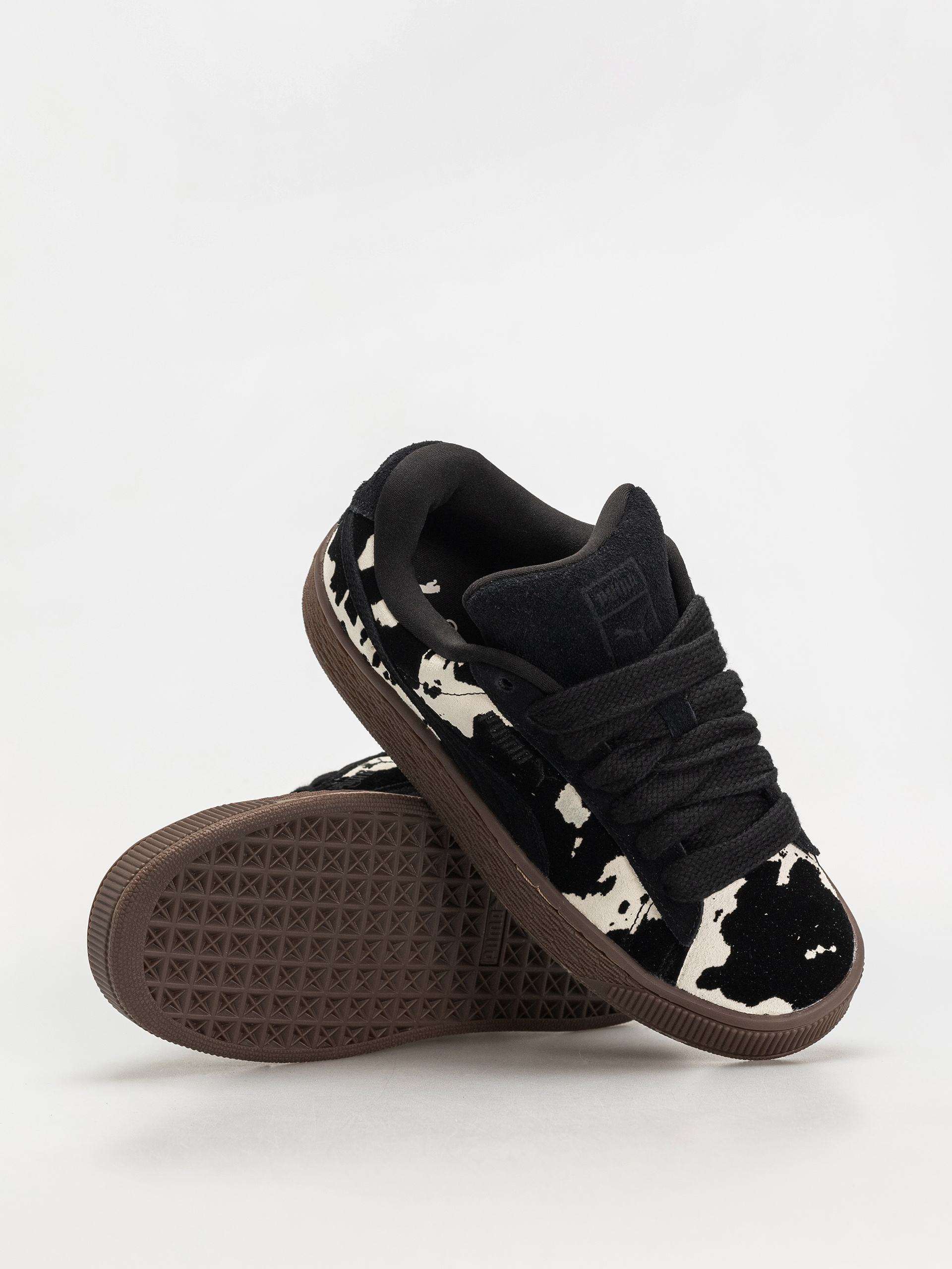 Topánky Puma Suede XL Wild Instinct Wmn (puma black/warm white)