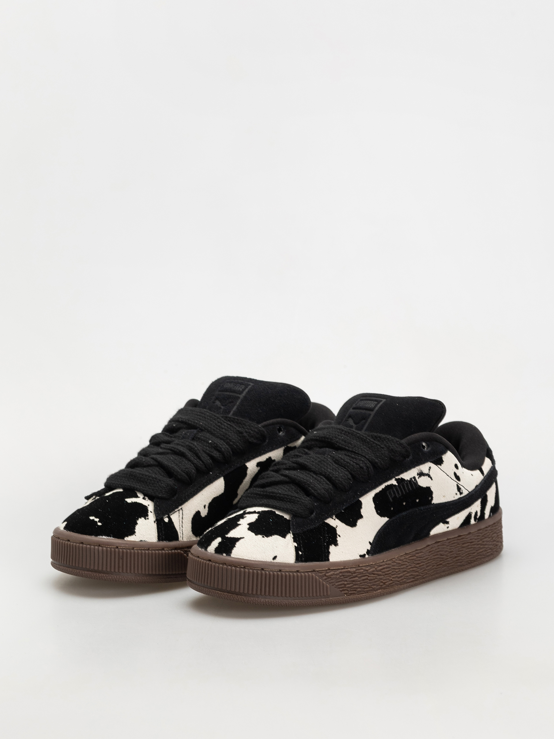 Topánky Puma Suede XL Wild Instinct Wmn (puma black/warm white)