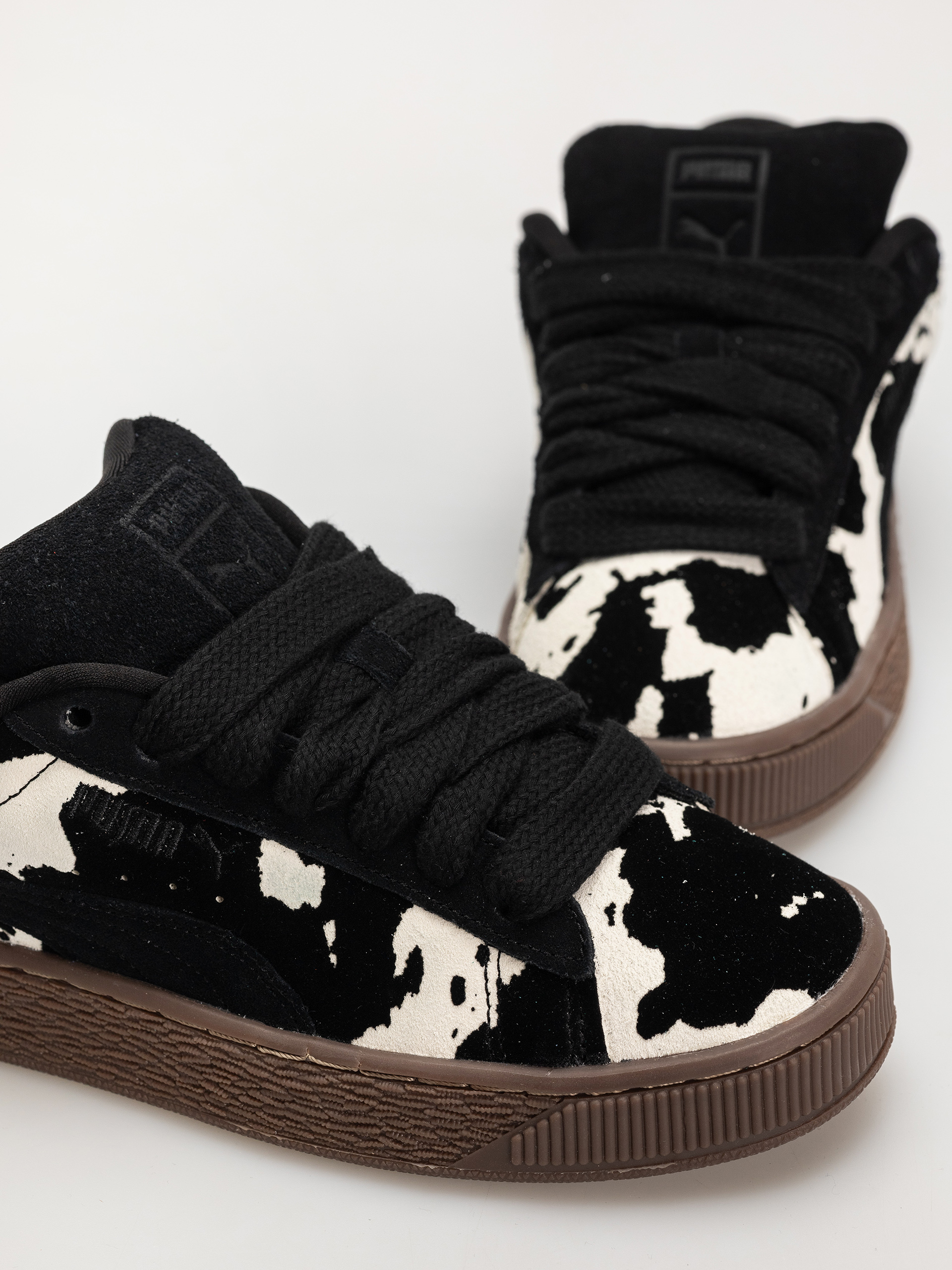 Topánky Puma Suede XL Wild Instinct Wmn (puma black/warm white)