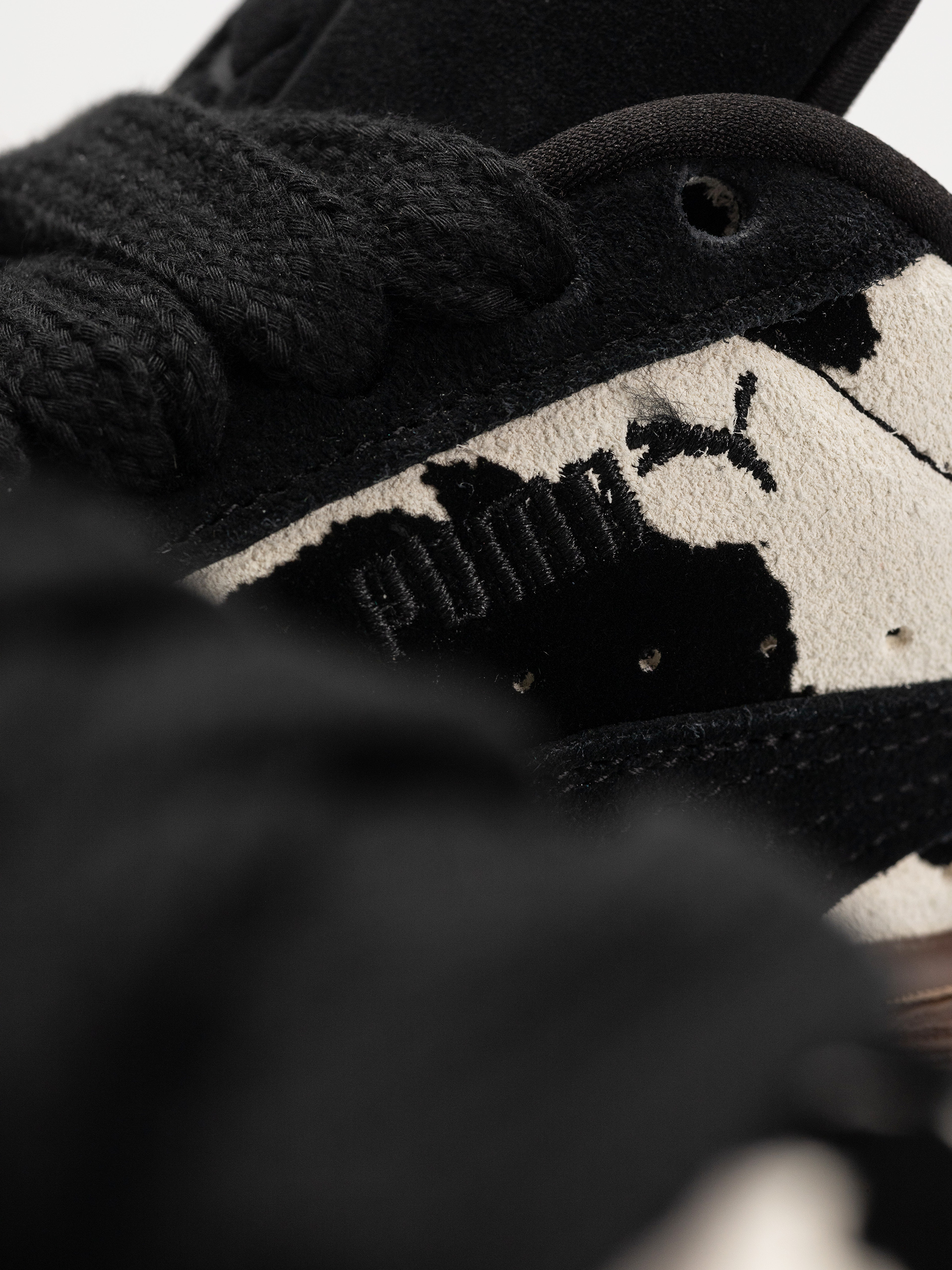 Topánky Puma Suede XL Wild Instinct Wmn (puma black/warm white)