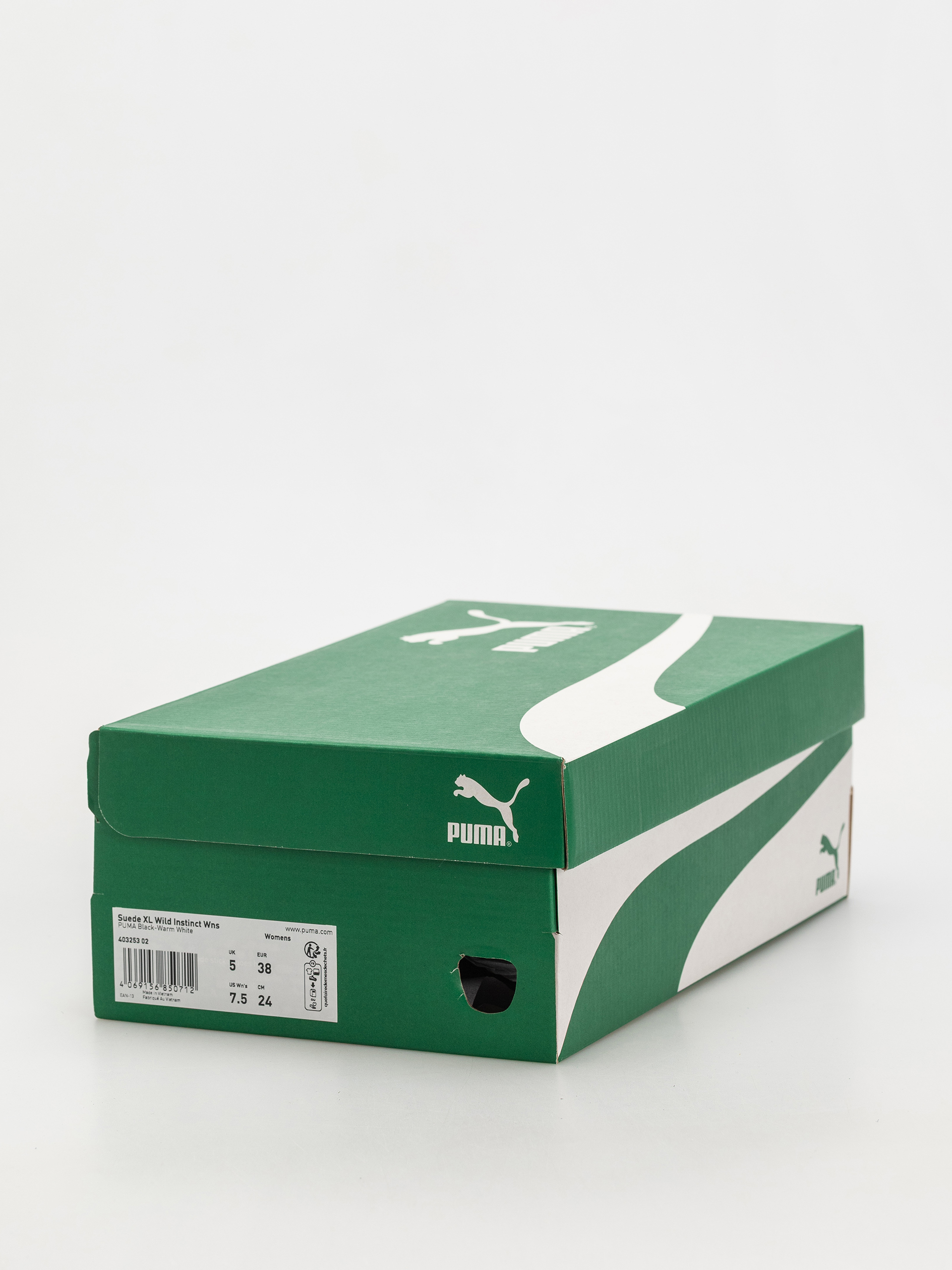 Topánky Puma Suede XL Wild Instinct Wmn (puma black/warm white)