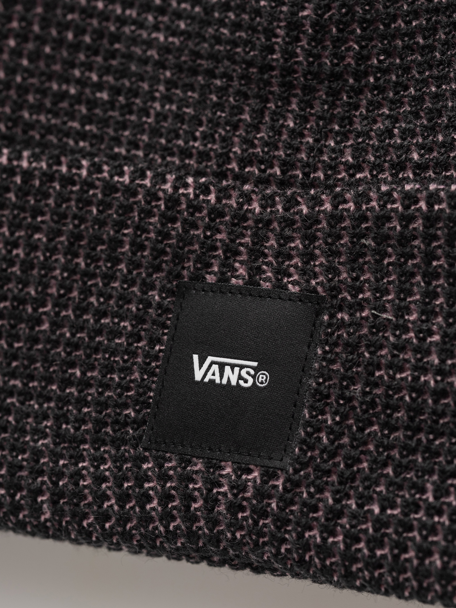 Čiapka Vans Vans Waffle Cuff (pink dawn/black)