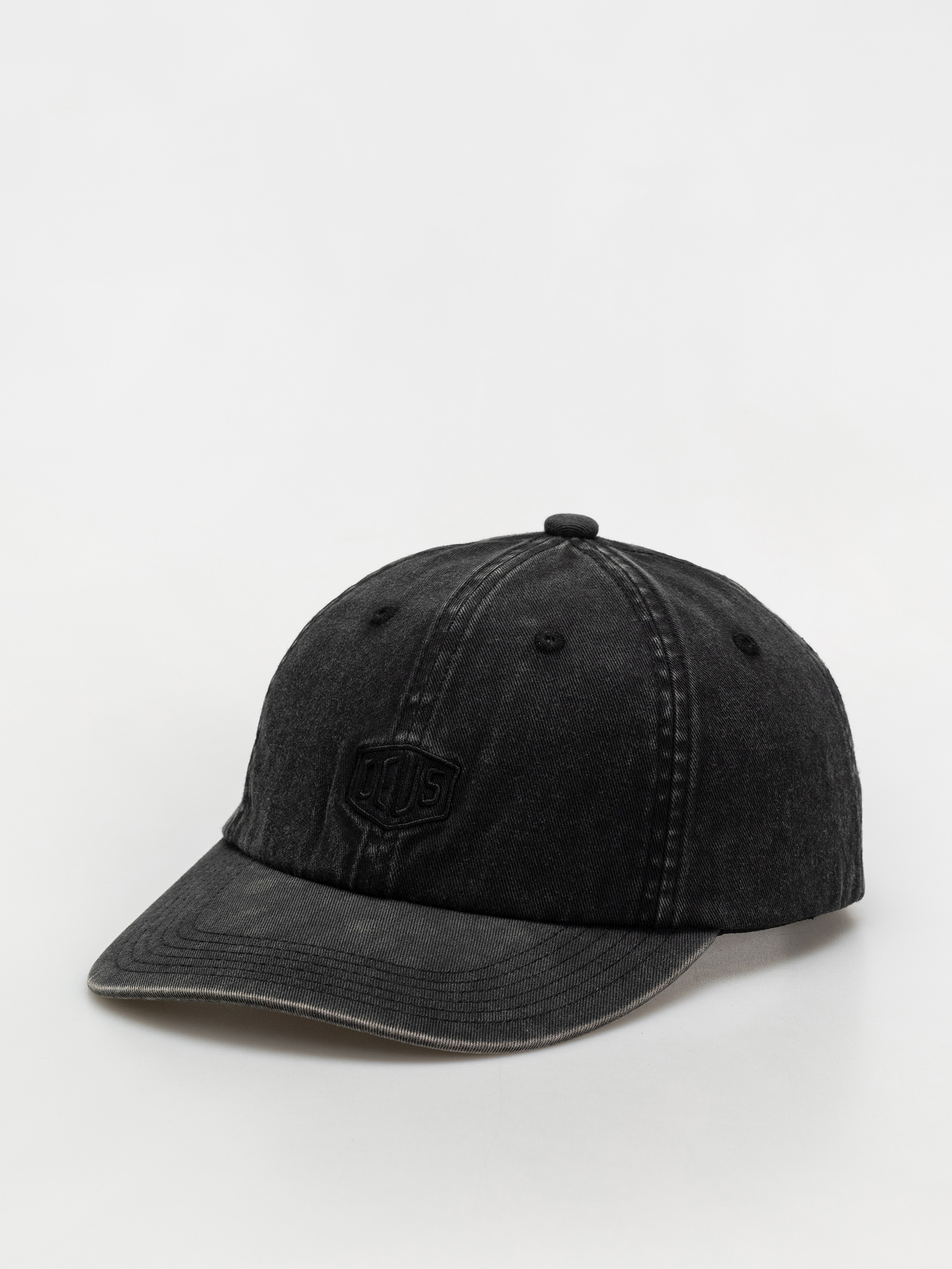Šiltovka Deus Ex Machina Shield Garment Dyed Dad Cap (black)