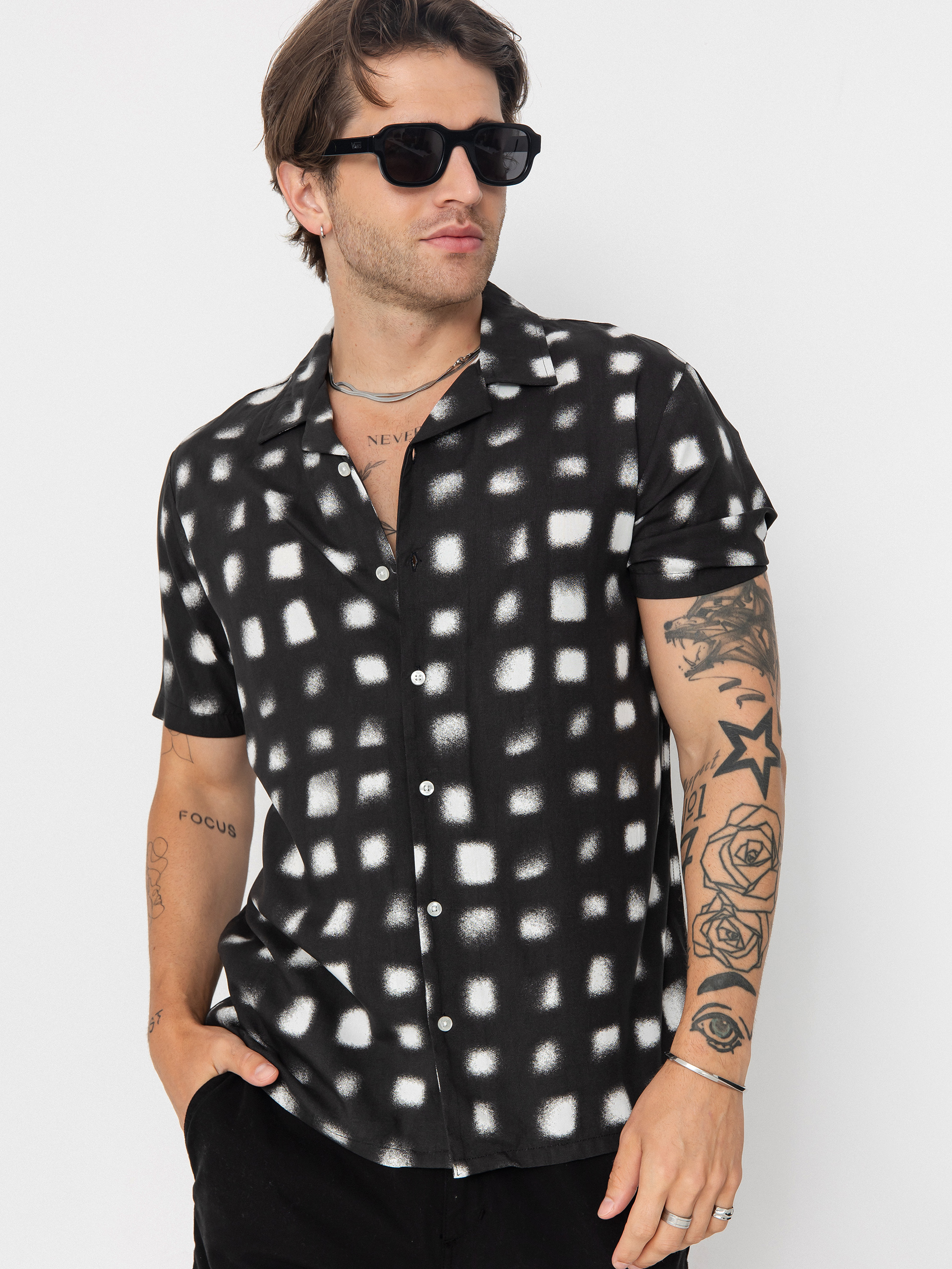 Košeľa Volcom Boldstone (black)