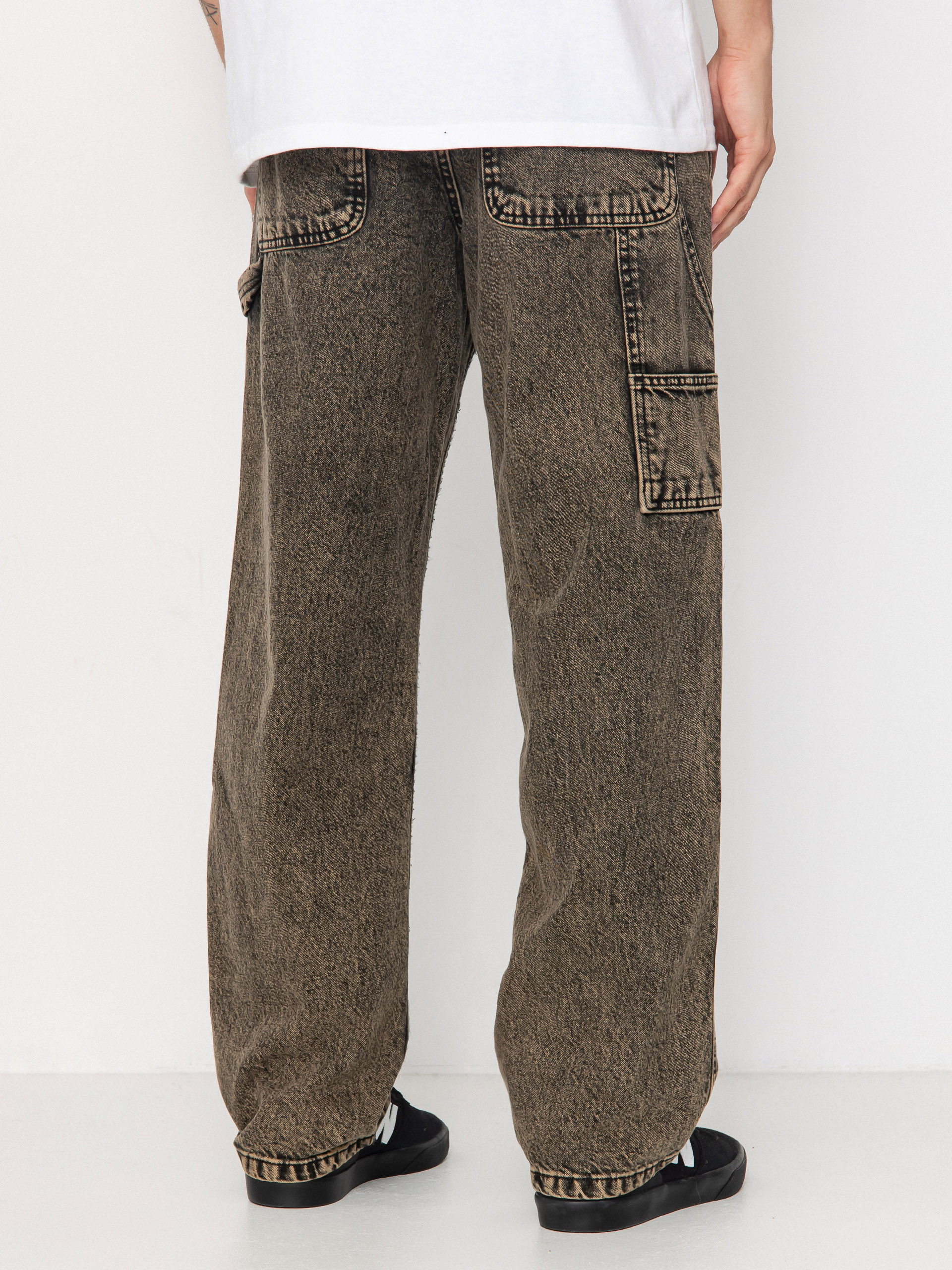 Nohavice Vans Drill Chore Carpenter Loose Acid Wash (bay leaf)