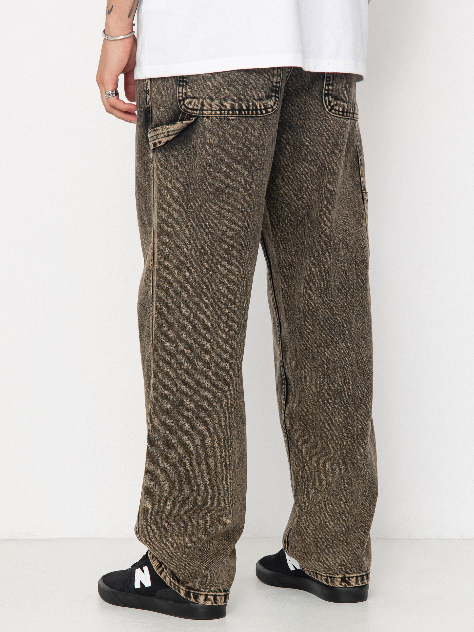 Nohavice Vans Drill Chore Carpenter Loose Acid Wash (bay leaf)