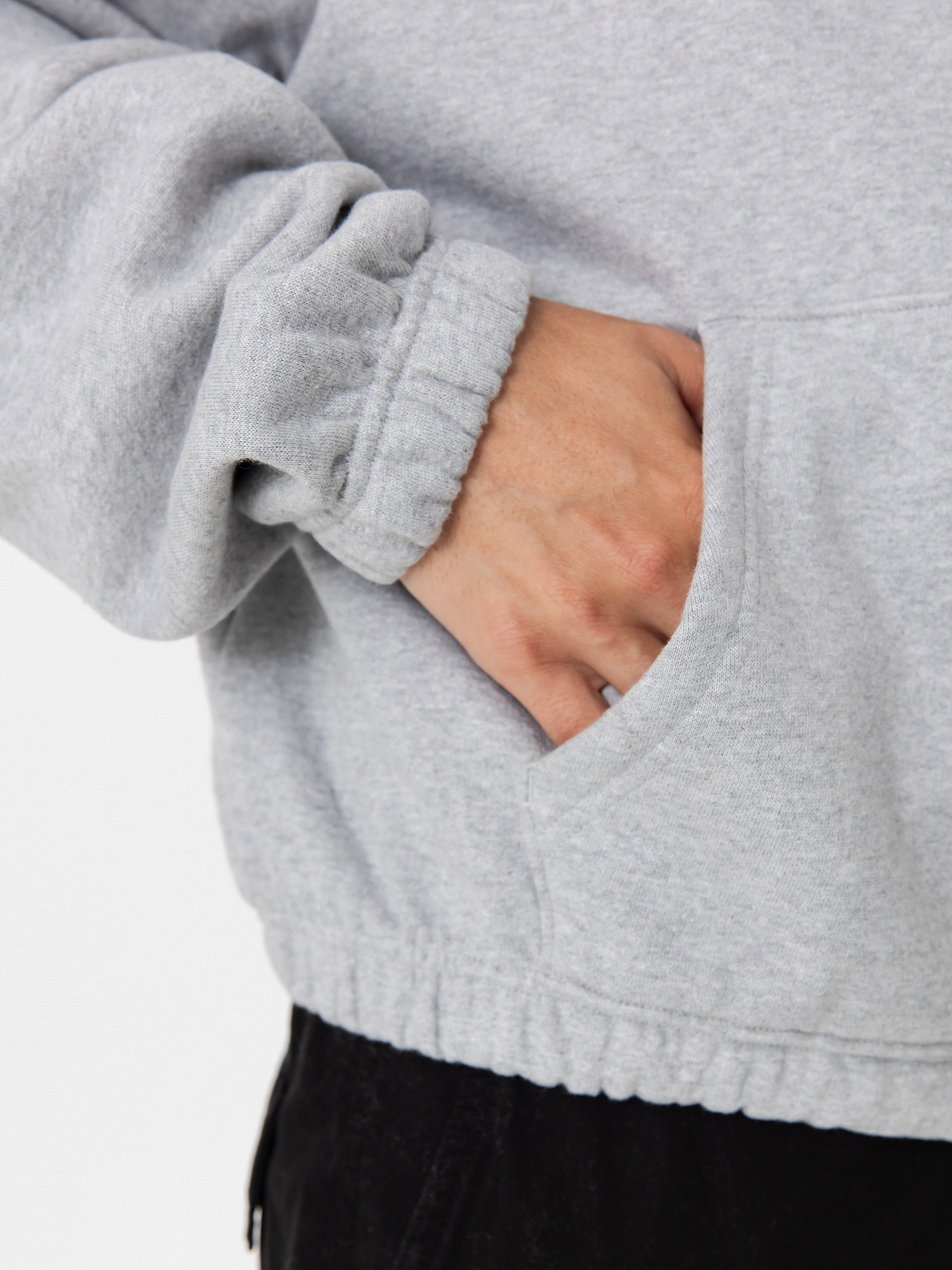 Mikina s kapucňou Wasted Paris Yard Boxy ZHD (ash grey)