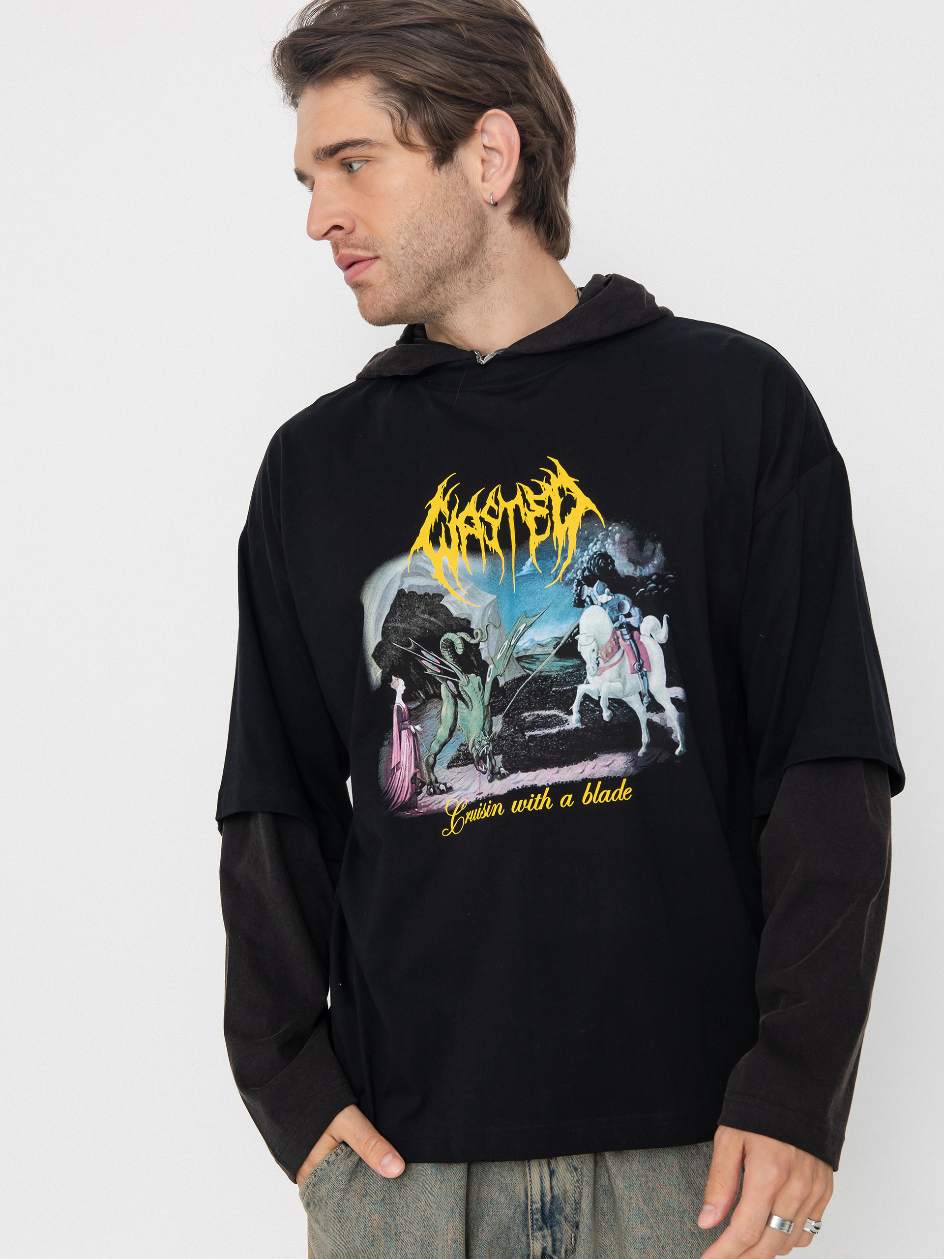 Mikina s kapucňou Wasted Paris Tale Age HD