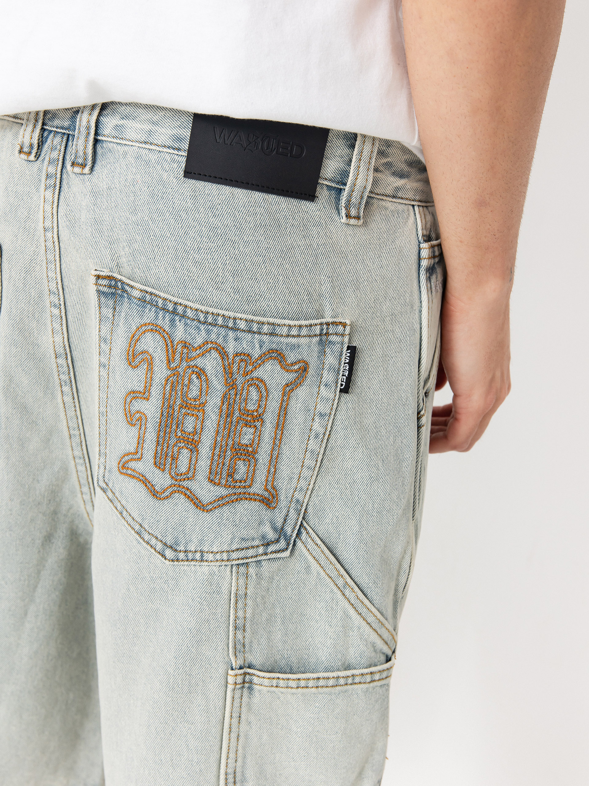 Kraťasy Wasted Paris Signature Hammer (light blue)