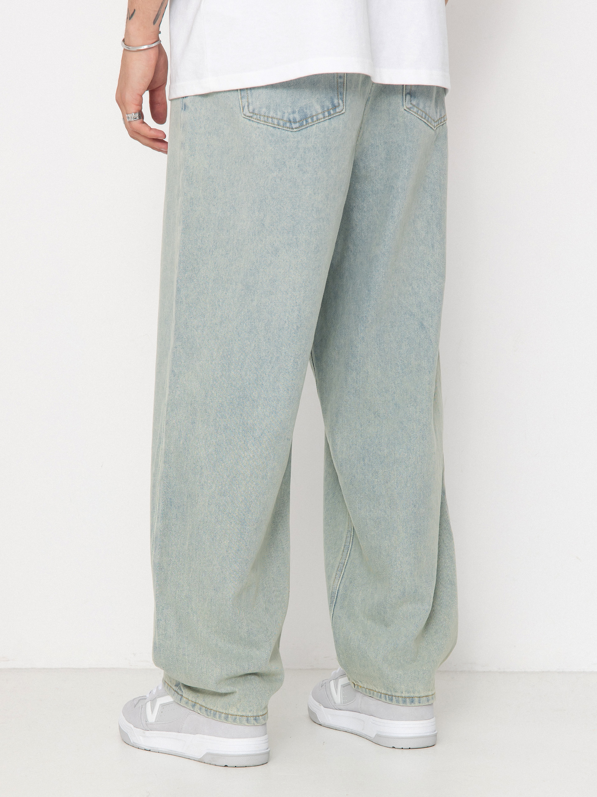 Nohavice Wasted Paris Signature Casper (light blue)