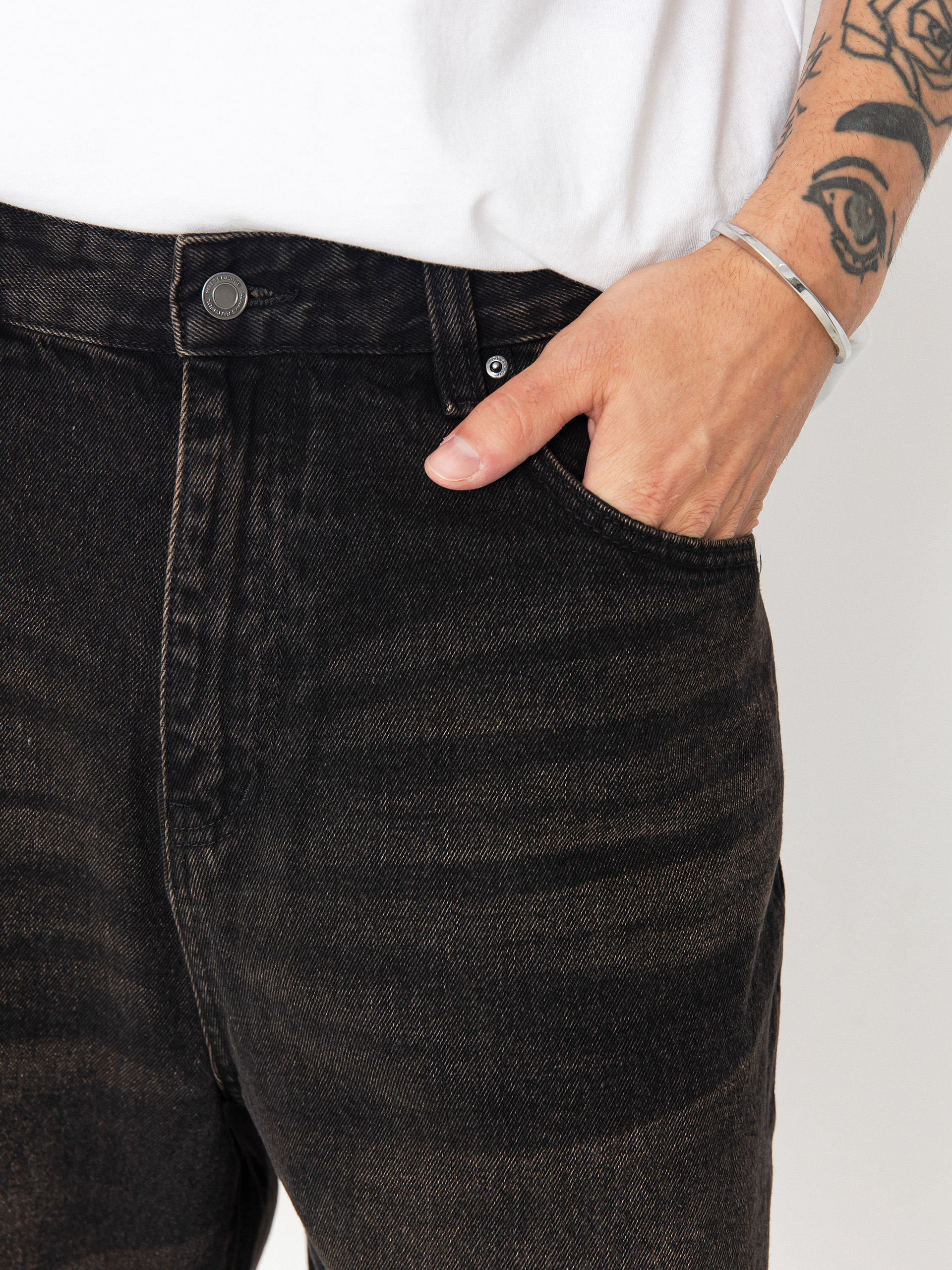 Kraťasy Wasted Paris Sandblast Casper (faded black)