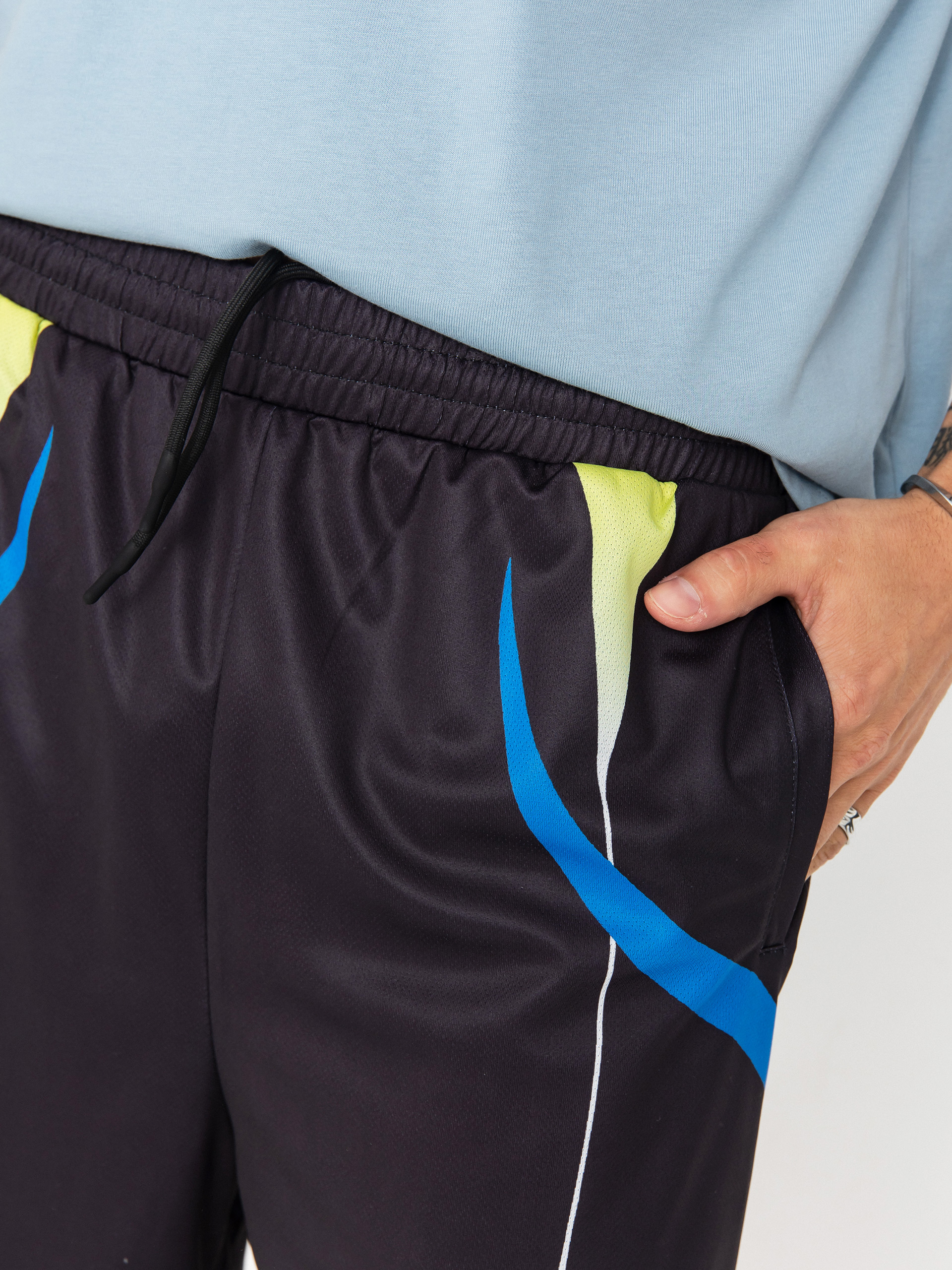 Kraťasy Wasted Paris Ambrosiana Football (black)