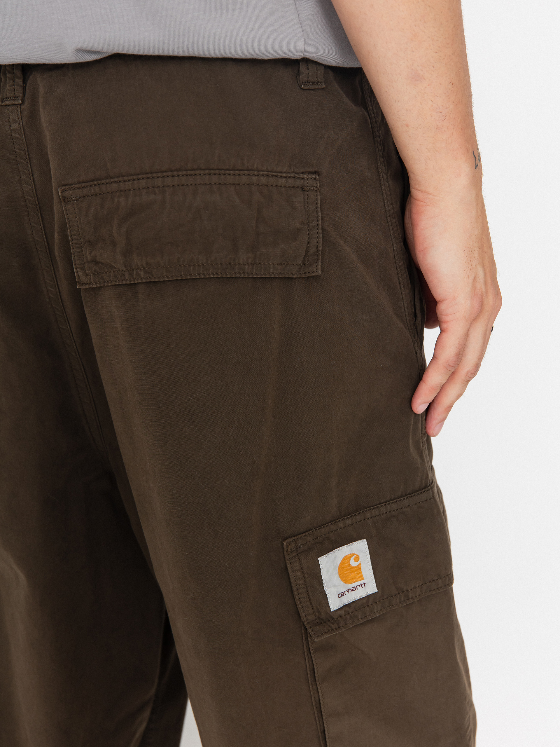 Nohavice Carhartt WIP Kade Cargo (vitola/garment dyed)